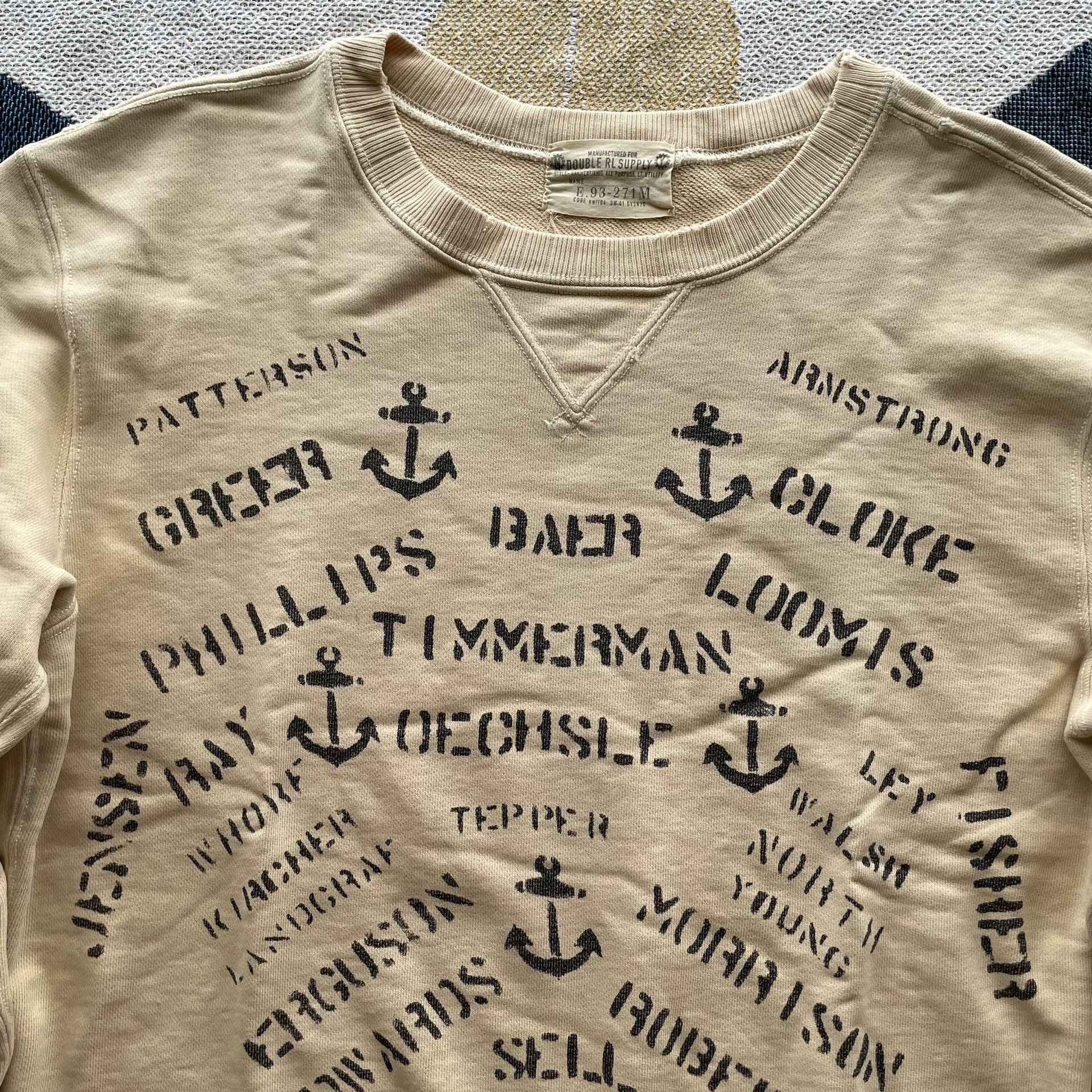 RRL Ralph Lauren RRL Ralph Lauren Vintage Sweatshirt Size US S / EU 44-46 / 1 - 4 Thumbnail