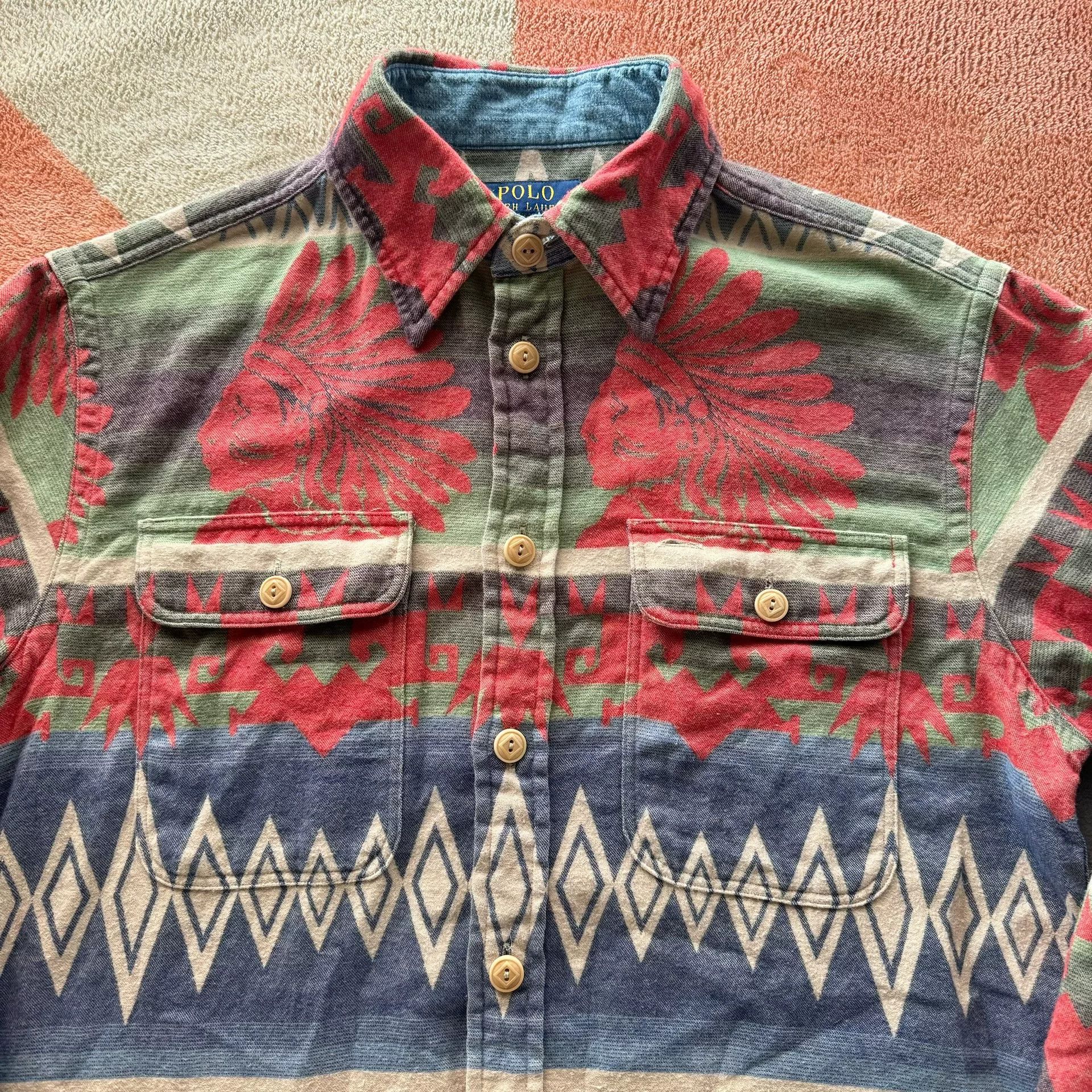 Polo Ralph Lauren Ralph Lauren Polo Southwest Style Shirt Size US S / EU 44-46 / 1 - 2 Thumbnail
