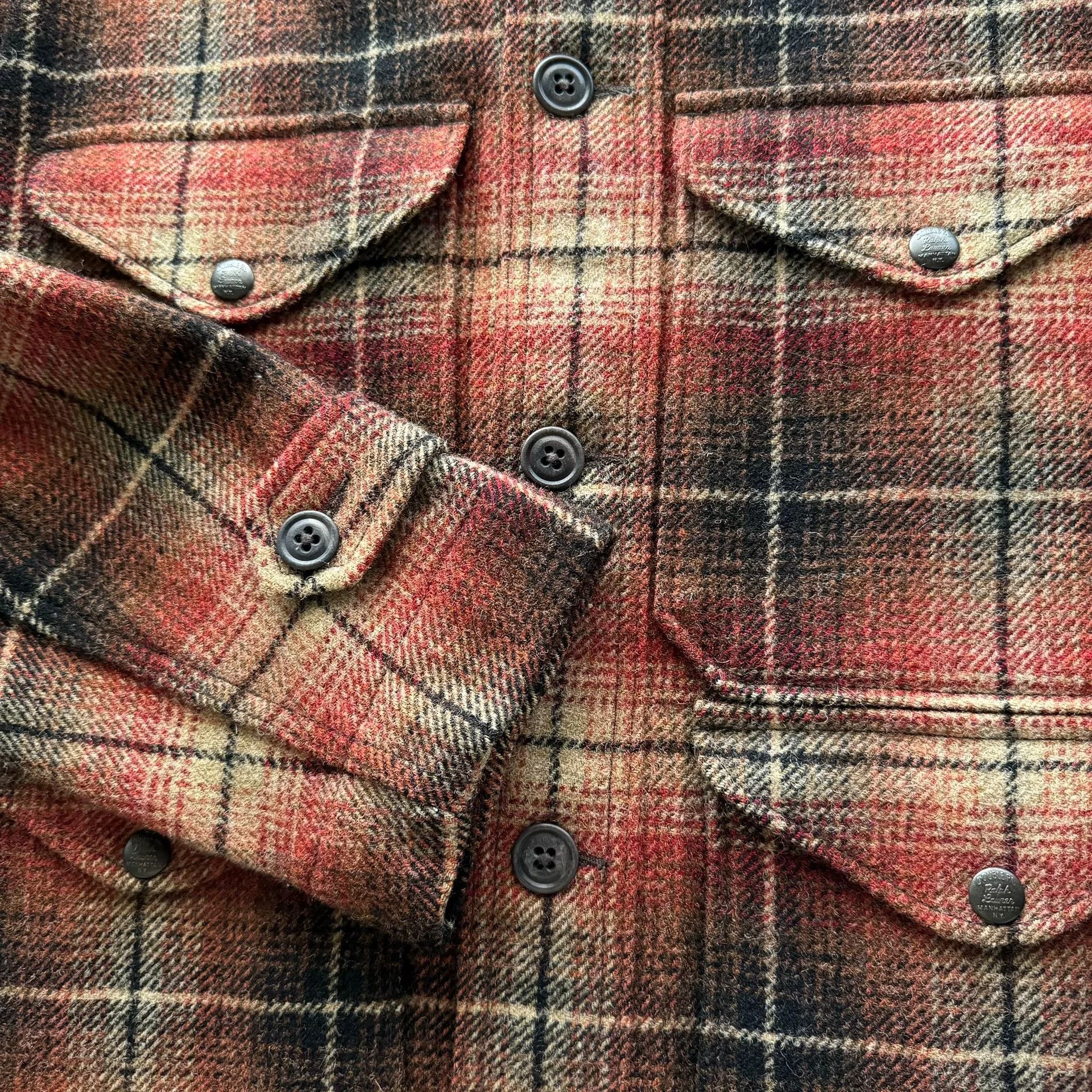 RRL Ralph Lauren RRL Wool Tweed Hunting Jacket Size US S / EU 44-46 / 1 - 5 Thumbnail