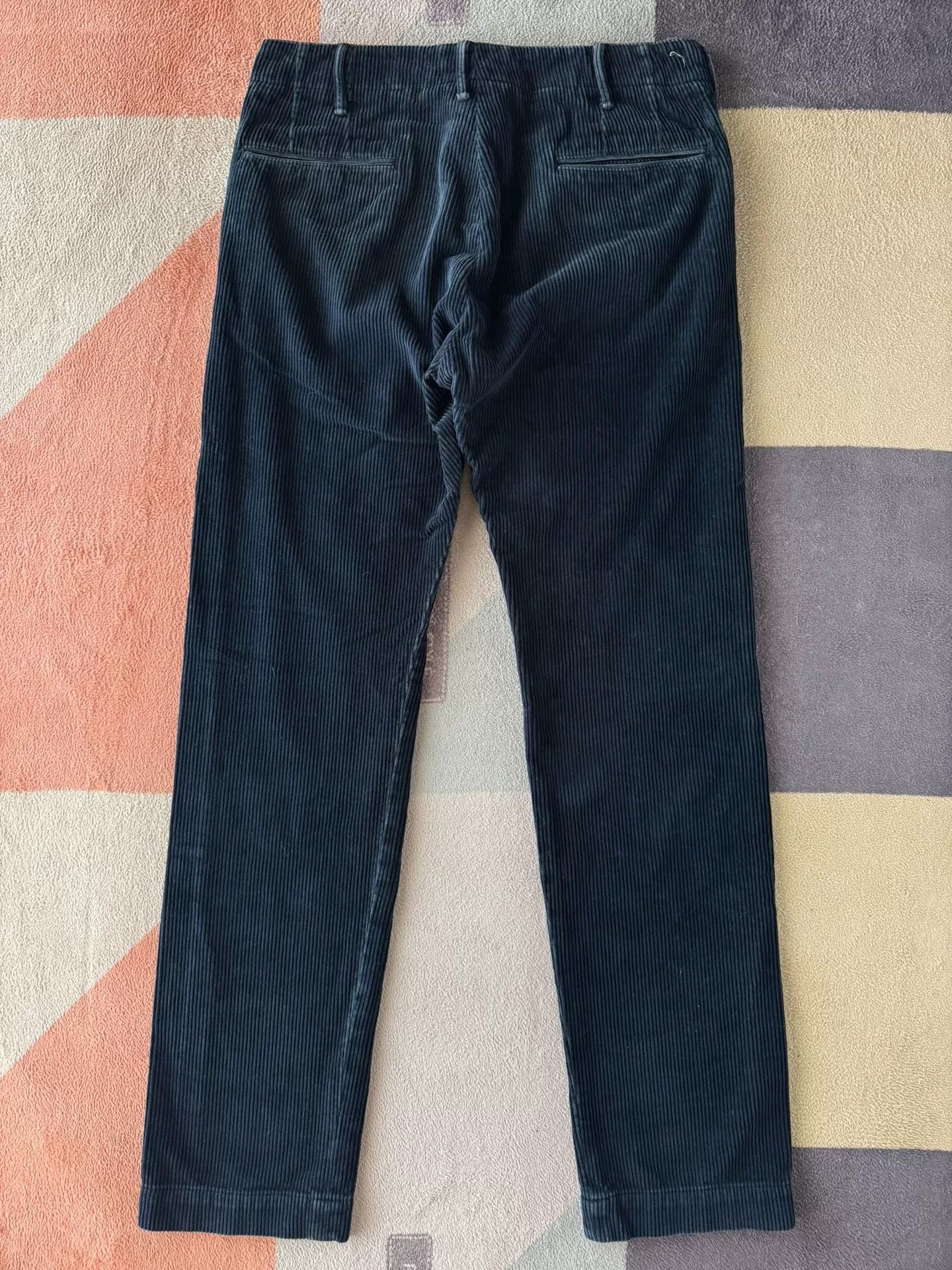 RRL Ralph Lauren RRL Indigo Dyed Corduroy Pants Size US 30 / EU 46 - 2 Thumbnail