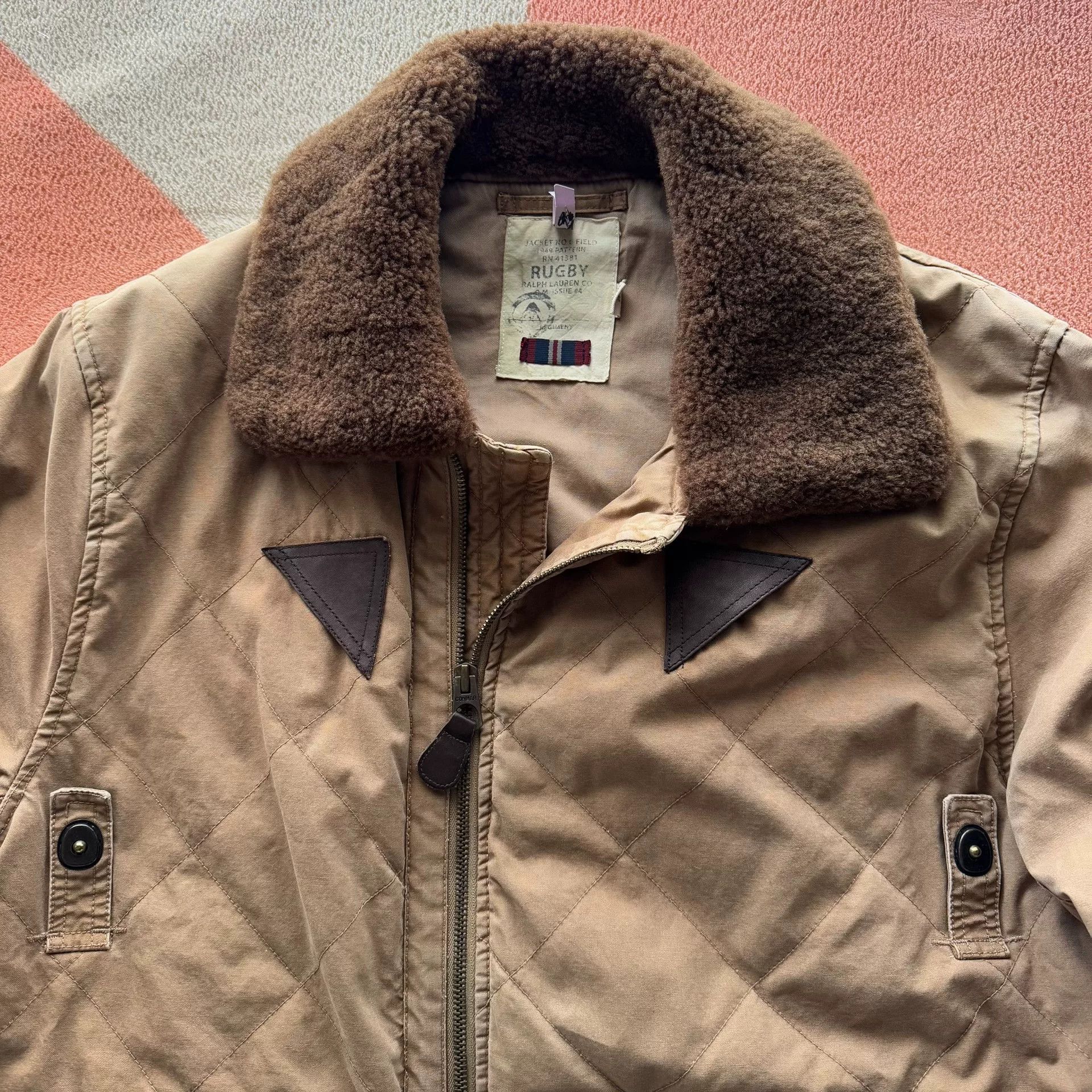 Rugby Ralph Lauren Ralph Lauren Rugby B15 B10 Flight Jacket Size US L / EU 52-54 / 3 - 2 Thumbnail