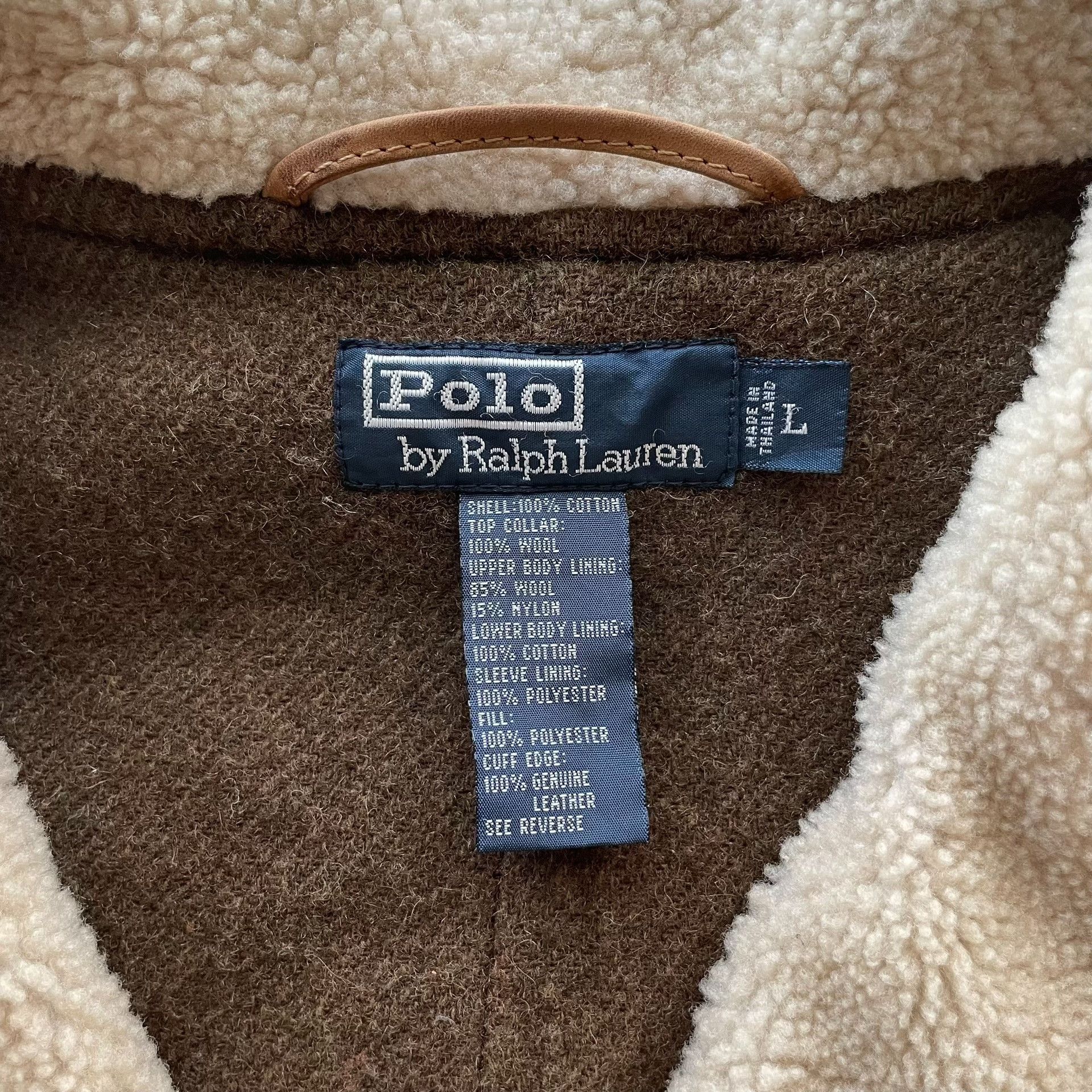 Polo Ralph Lauren Polo Ralph Lauren Shearling Hunting Jacket Size US L / EU 52-54 / 3 - 6 Thumbnail
