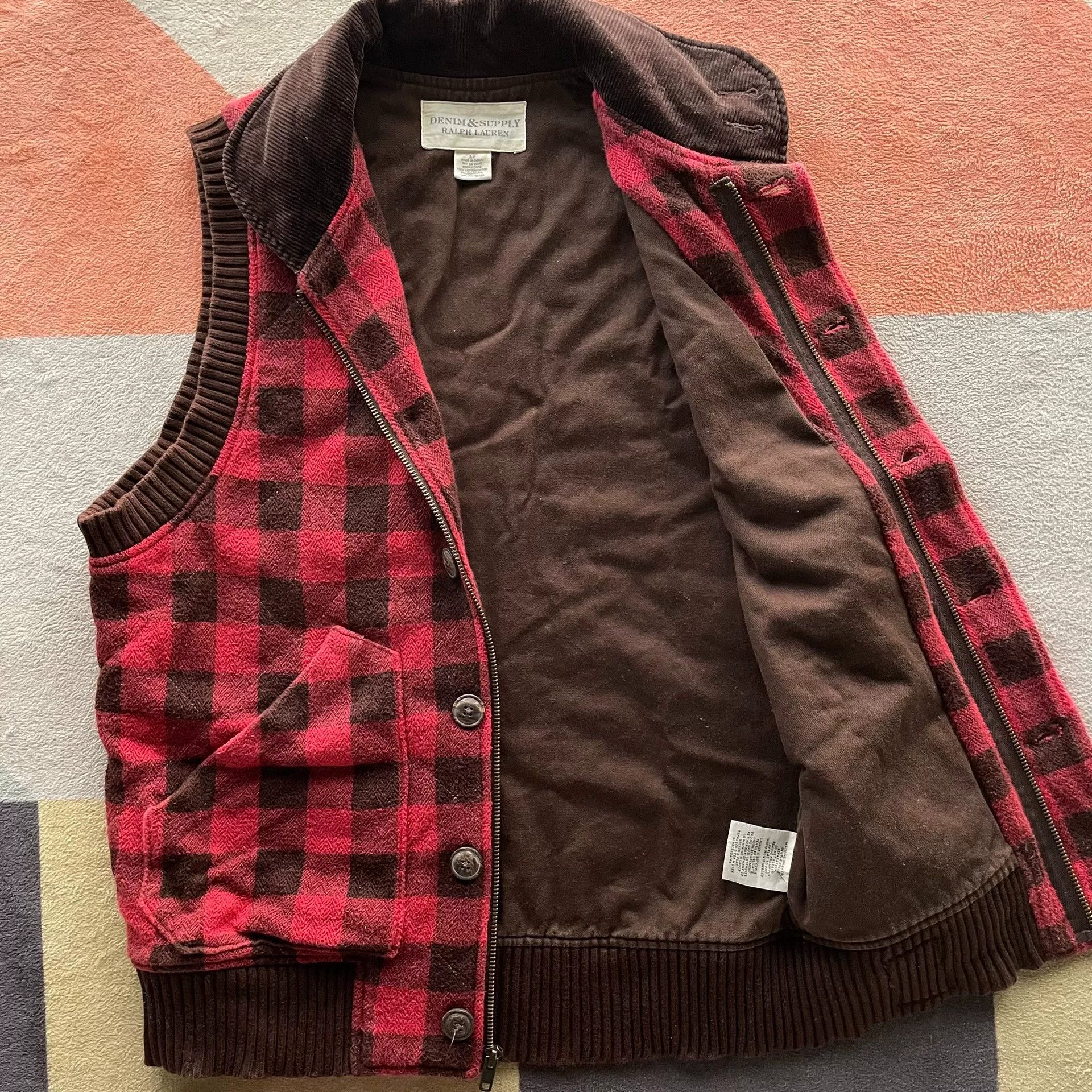Denim & Supply Ralph Lauren Ralph Lauren Denim Supply Vest Size US S / EU 44-46 / 1 - 2 Thumbnail