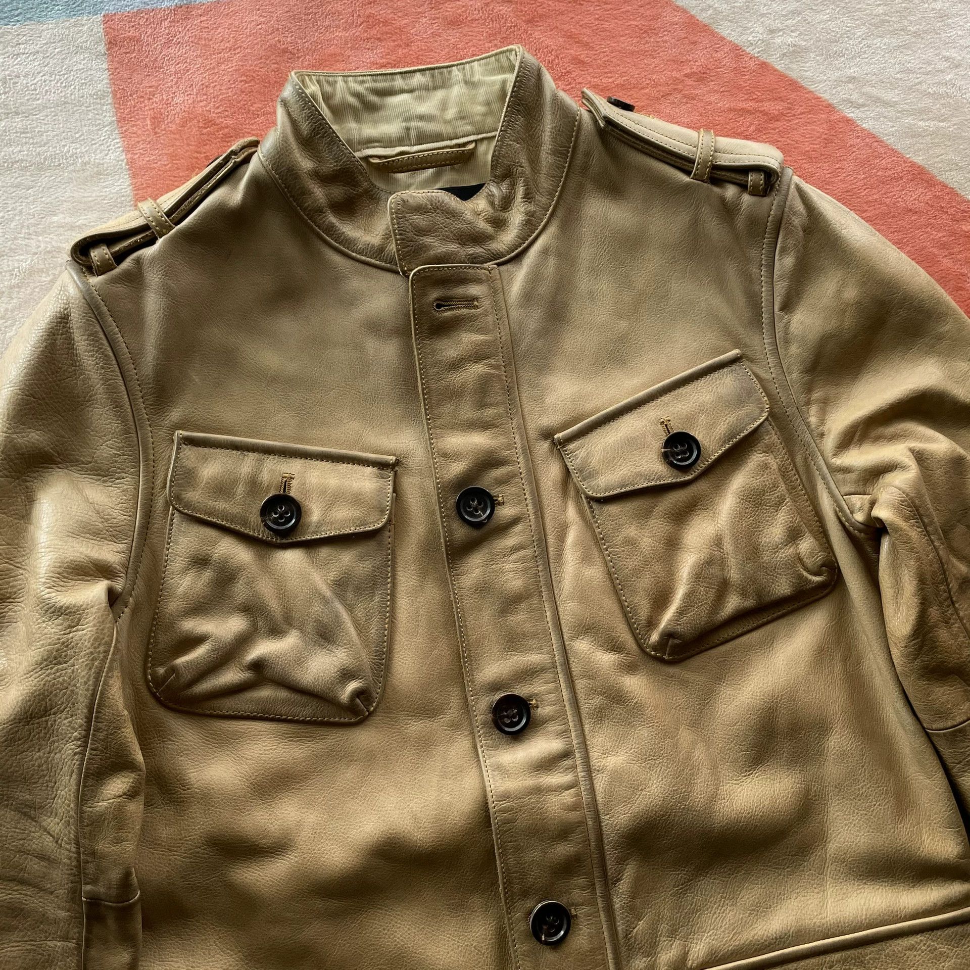 Banana Republic Banana Republic Leather Jacket Size US S / EU 44-46 / 1 - 3 Thumbnail