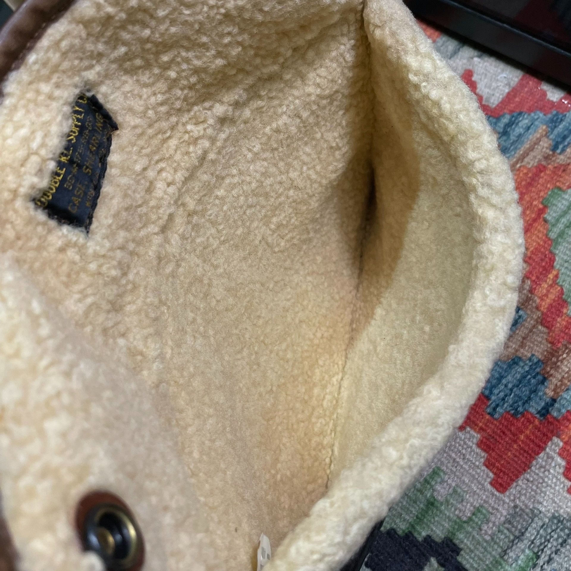 RRL Ralph Lauren RRL Shearling B3 Clutch Bag Size ONE SIZE - 4 Thumbnail