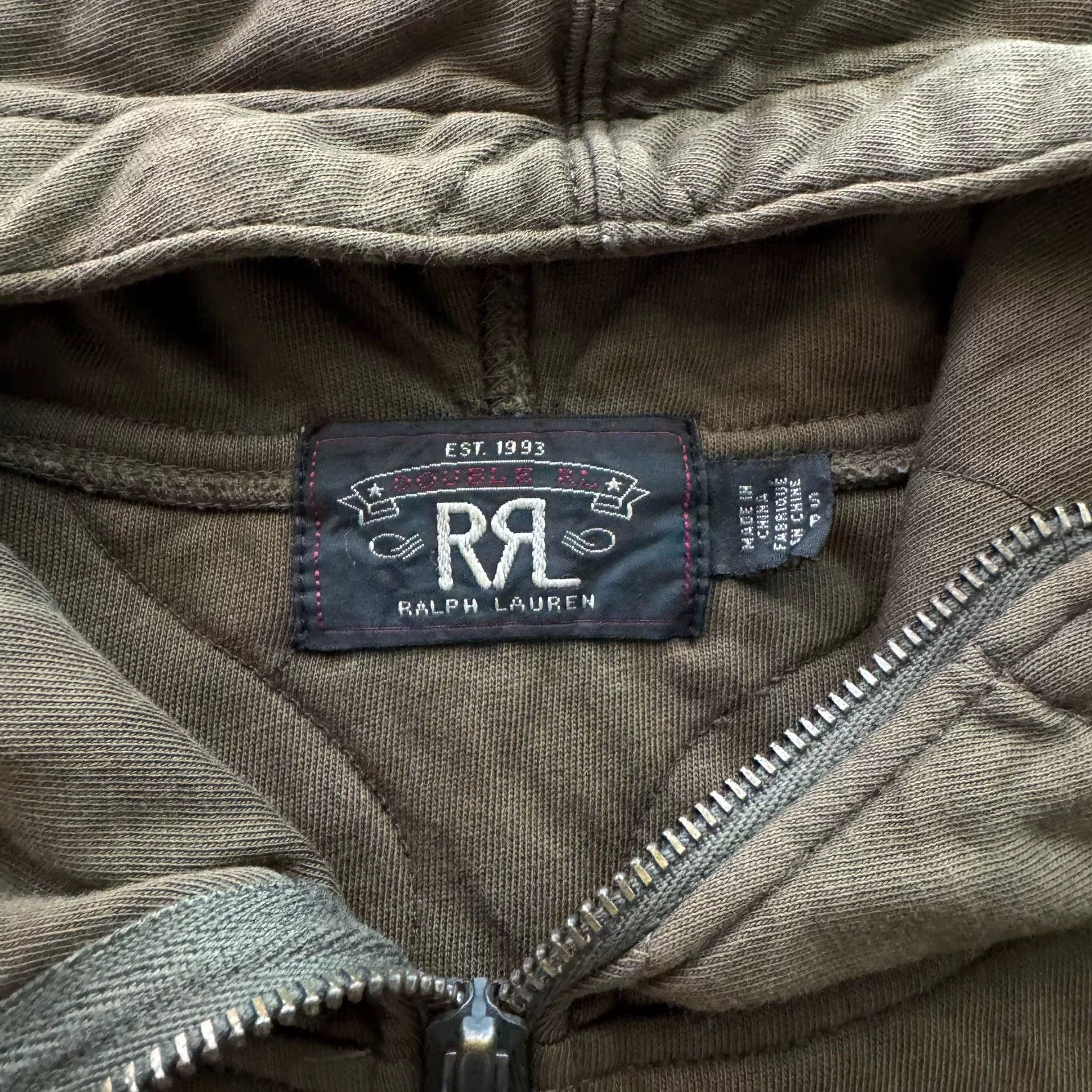 RRL Ralph Lauren RRL Military Style Hoodie Size US S / EU 44-46 / 1 - 3 Thumbnail