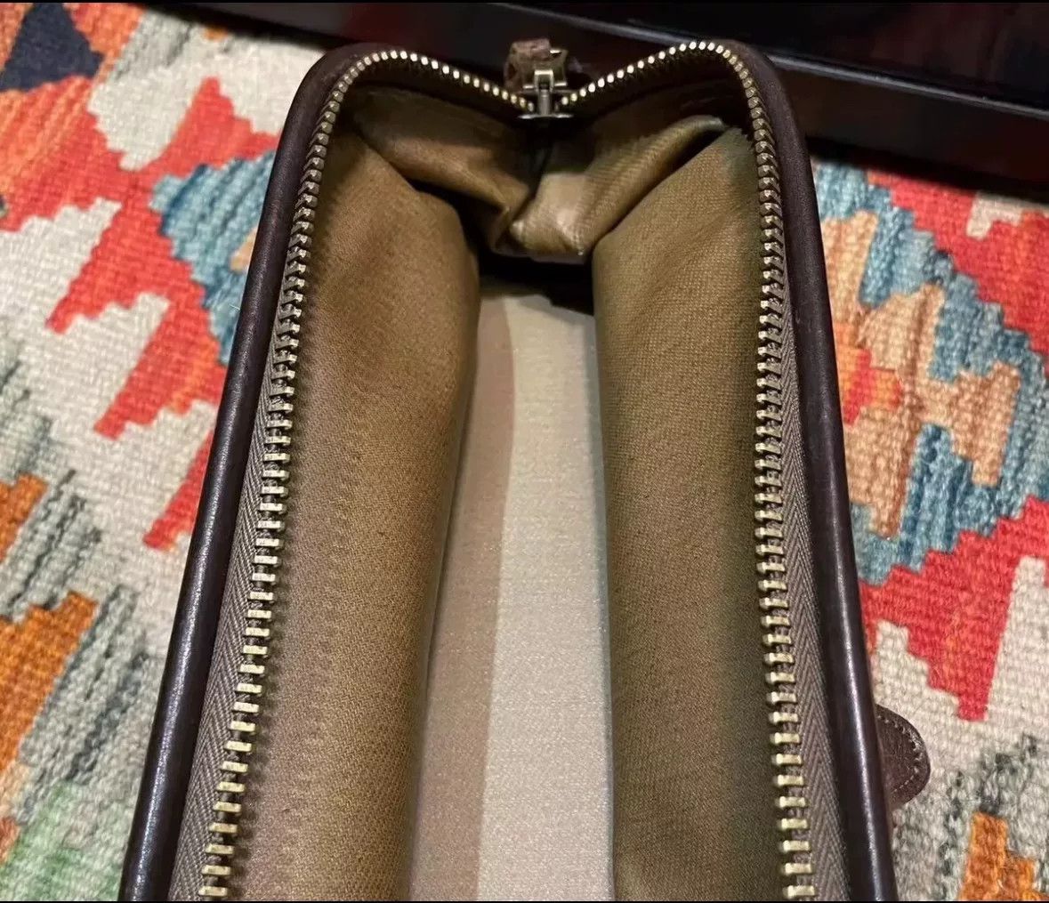 RRL Ralph Lauren RRL Double RL Canvas Clutch Wash Bag Size ONE SIZE - 2 Thumbnail