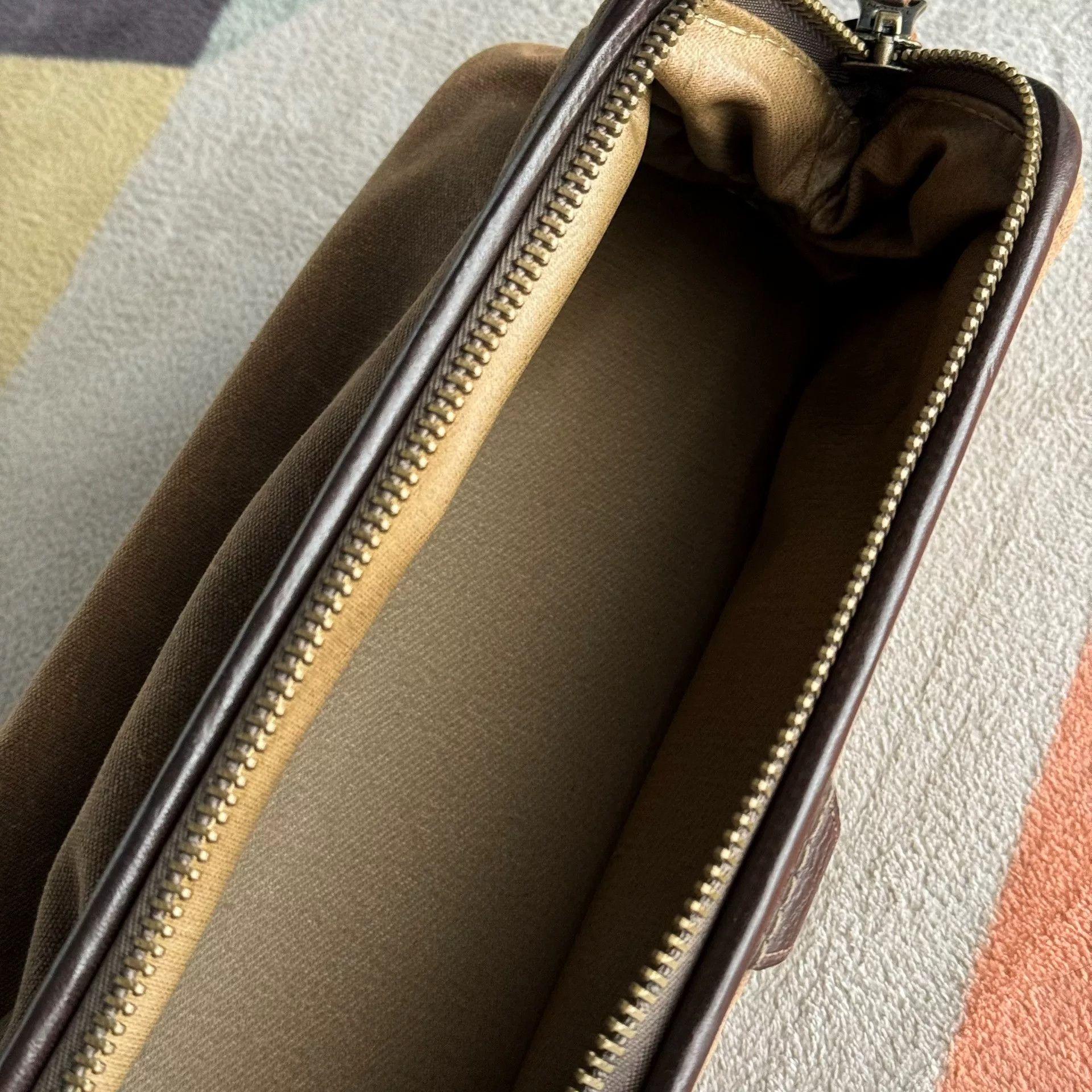 RRL Ralph Lauren RRL Double RL Canvas Clutch Wash Bag Size ONE SIZE - 6 Thumbnail