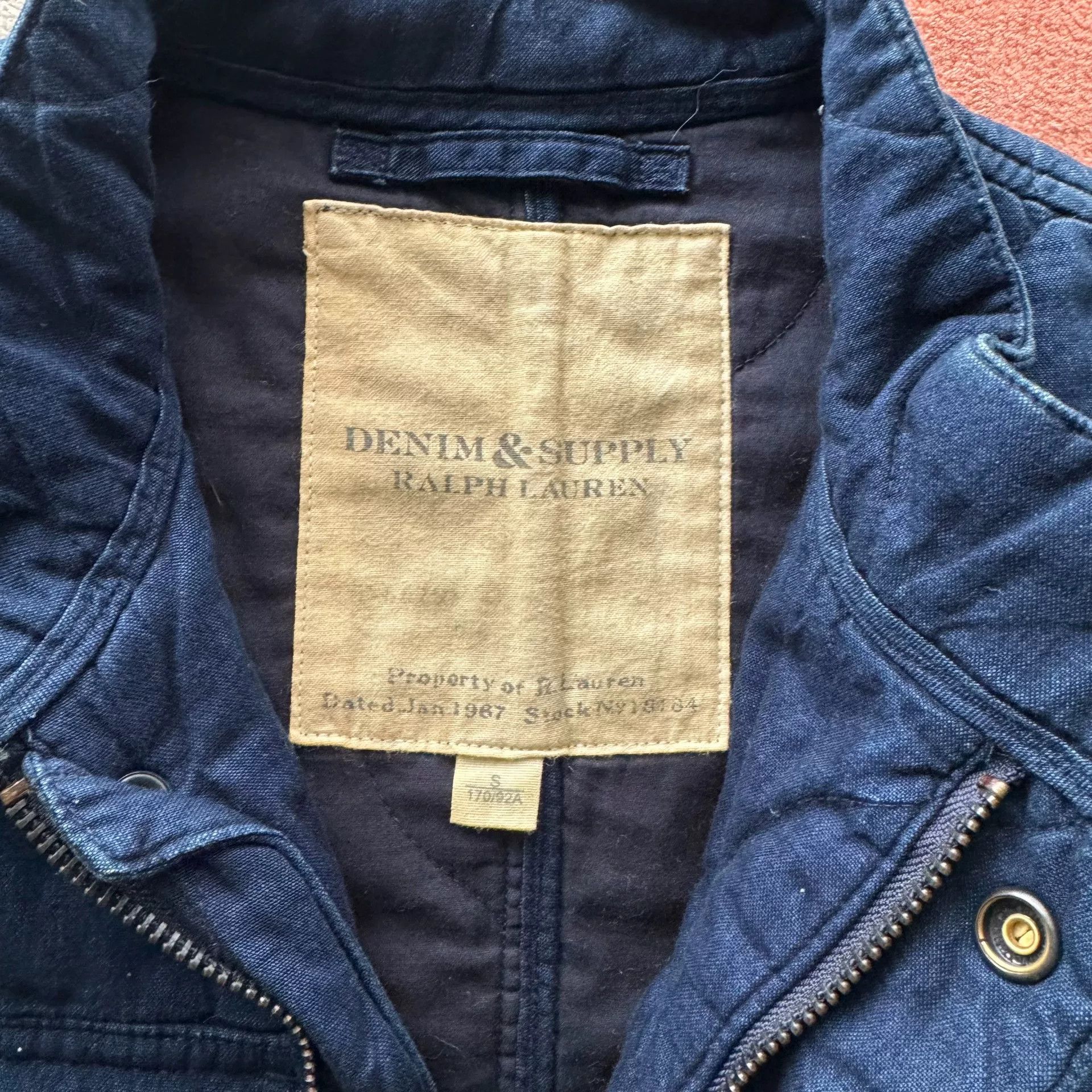 Denim & Supply Ralph Lauren Denim Supply Ralph Lauren Polo RL Motorcycle Jacket Size US S / EU 44-46 / 1 - 5 Thumbnail