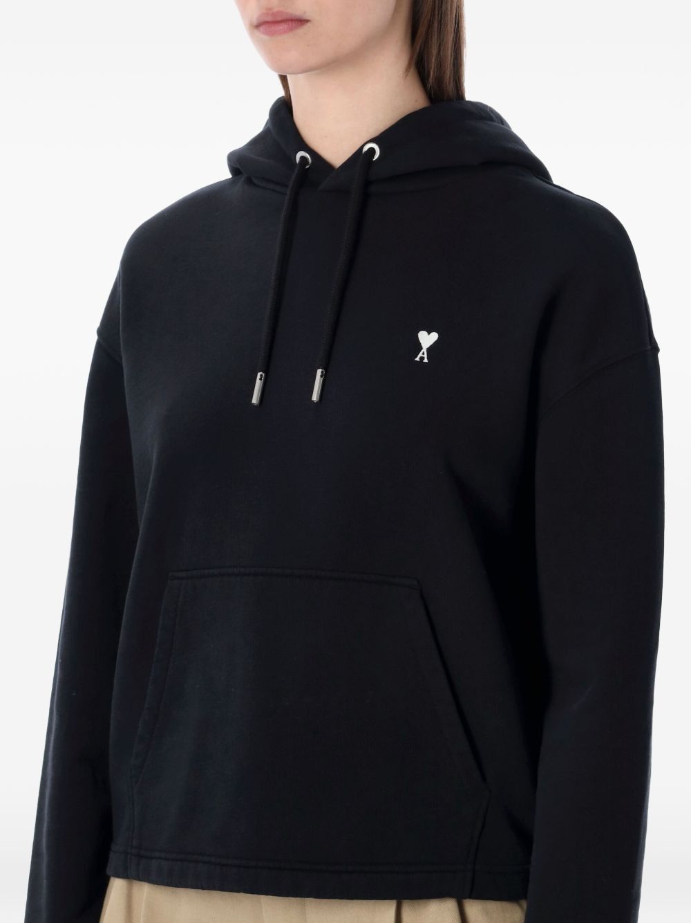 AMI AMI DE COEUR COTTON HOODIE Size S / US 4 / IT 40 - 3 Thumbnail