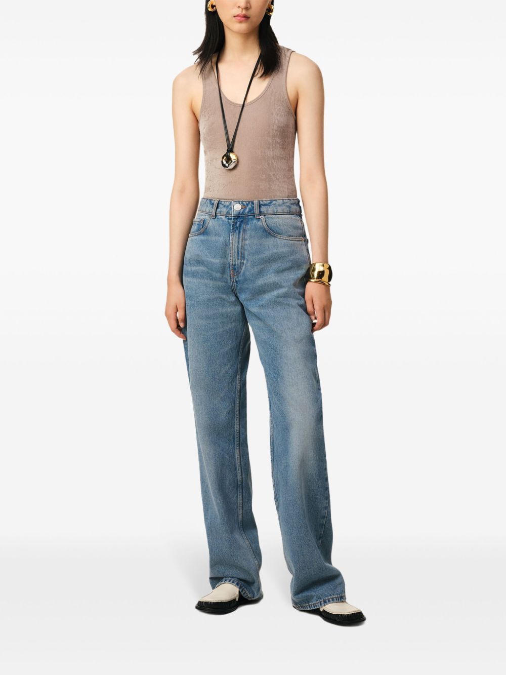 AMI LARGE FIT DENIM JEANS Size 25" / US 0 / IT 36 - 4 Thumbnail