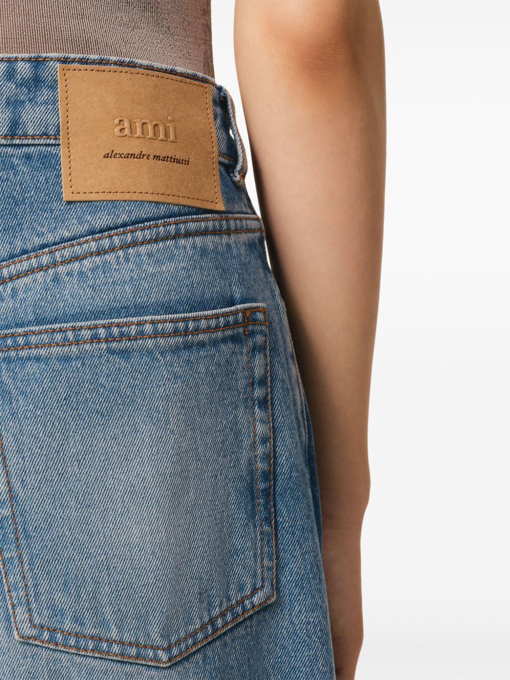 AMI LARGE FIT DENIM JEANS Size 26" / US 2 / IT 38 - 3 Thumbnail