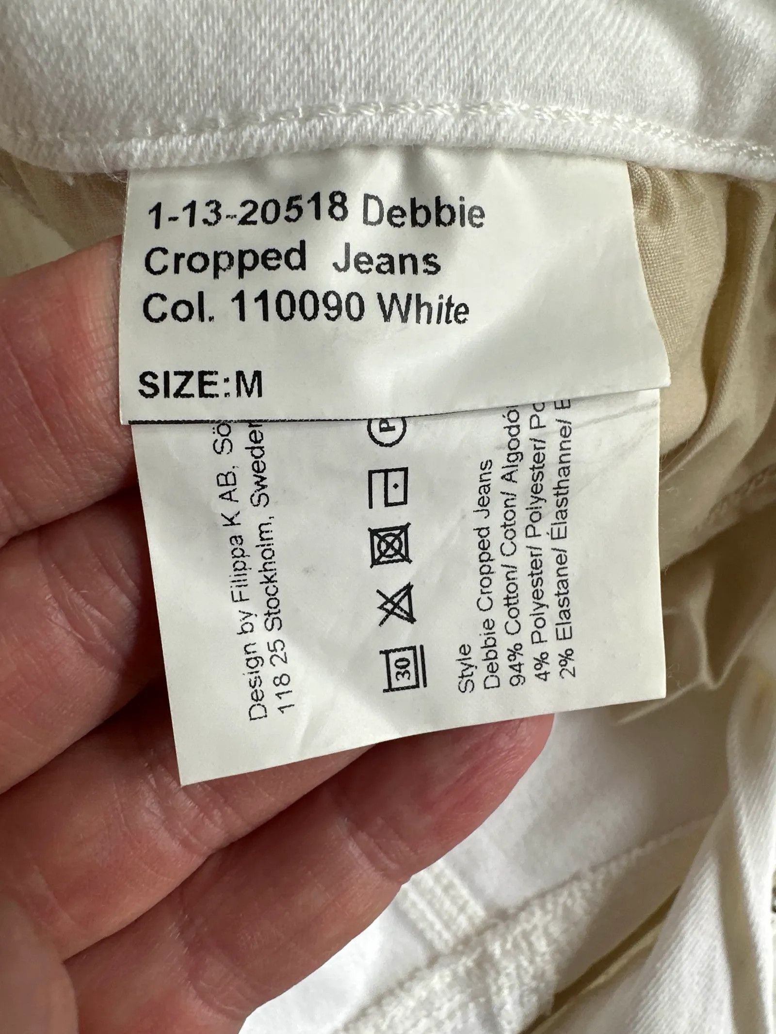Filippa K Filippa K Debbie Cropped Jeans Jeans Size 28" / US 6 / IT 42 - 3 Thumbnail