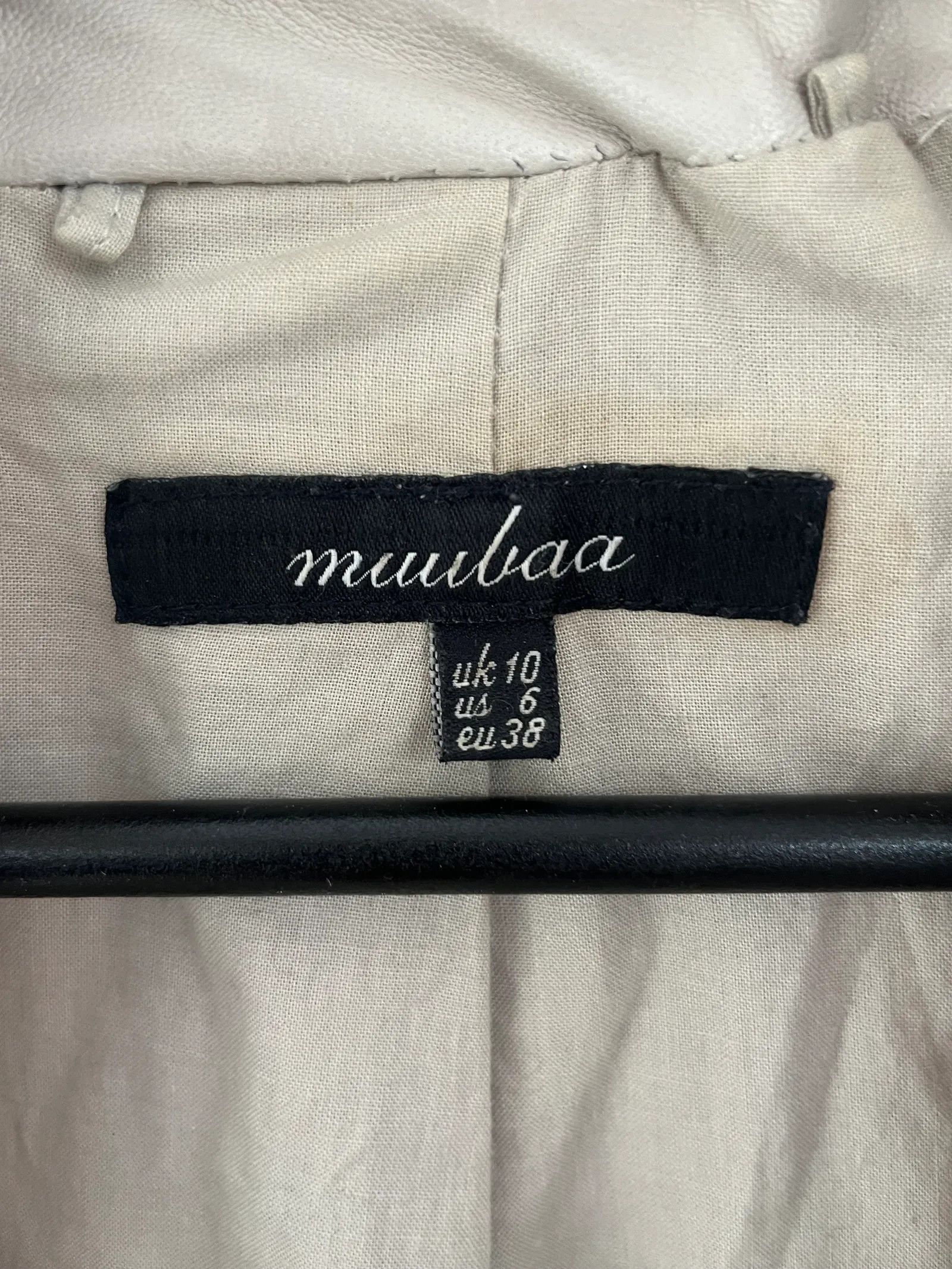 Muubaa Muubaa Leather Jacket Size S / US 4 / IT 40 - 2 Thumbnail