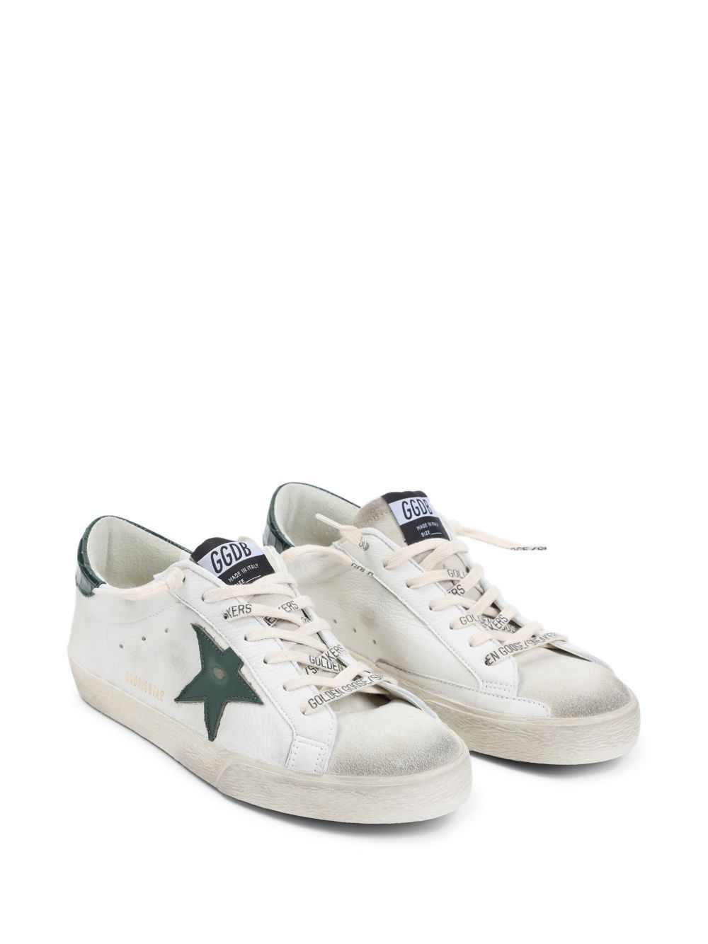 Golden Goose SUPER-STAR LEATHER SNEAKERS Size US 7 / EU 40 - 2 Thumbnail