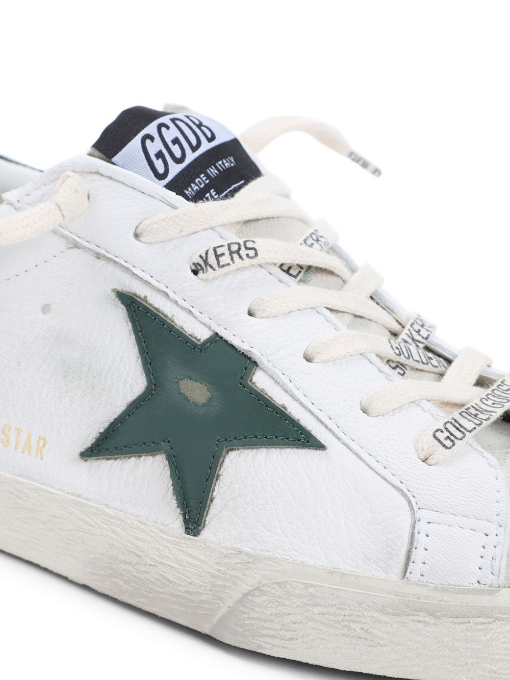 Golden Goose SUPER-STAR LEATHER SNEAKERS Size US 11 / EU 44 - 3 Thumbnail
