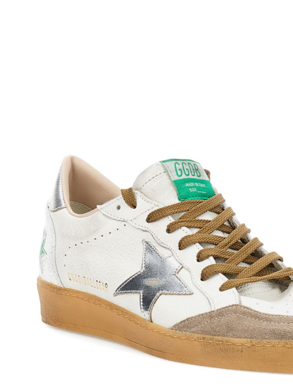 Golden Goose BALL STAR LEATHER SNEAKERS Size US 11 / EU 44 - 4 Thumbnail