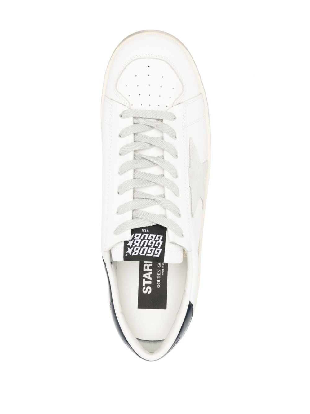 Golden Goose STARDAN LEATHER SNEAKERS Size US 12 / EU 45 - 2 Thumbnail