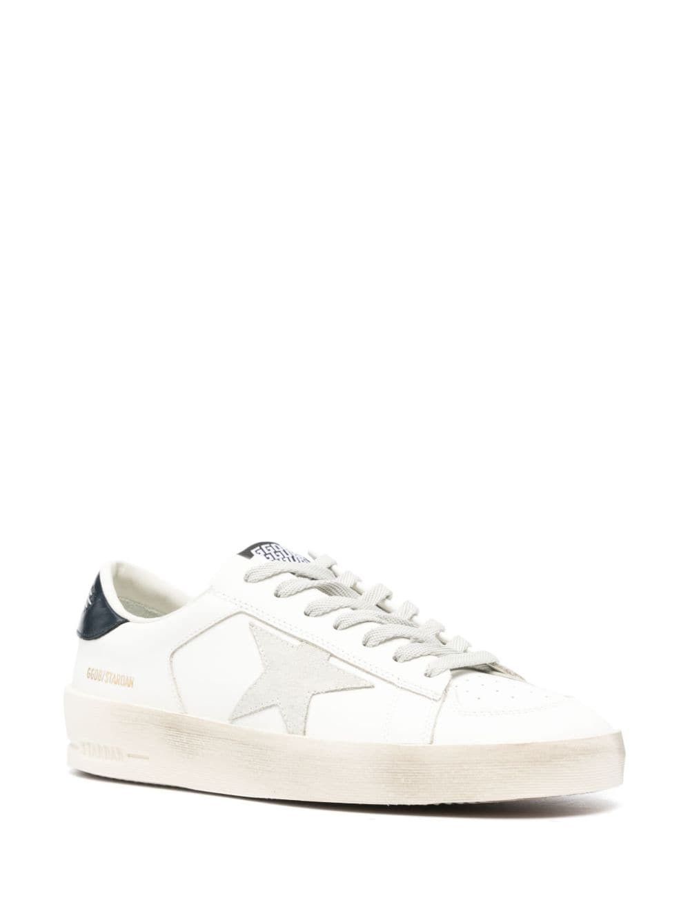 Golden Goose STARDAN LEATHER SNEAKERS Size US 12 / EU 45 - 4 Thumbnail