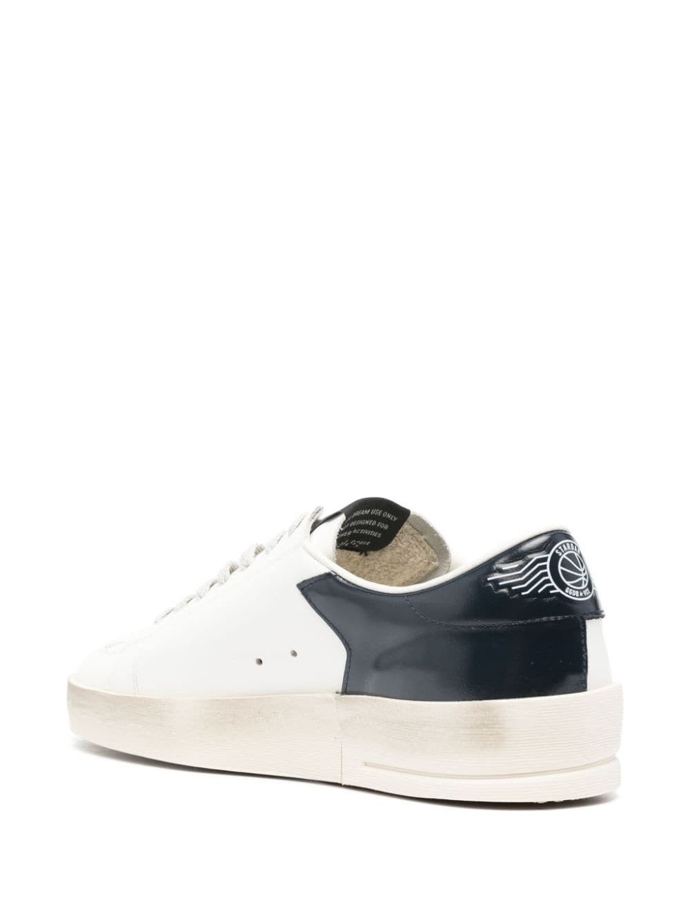 Golden Goose STARDAN LEATHER SNEAKERS Size US 12 / EU 45 - 3 Thumbnail