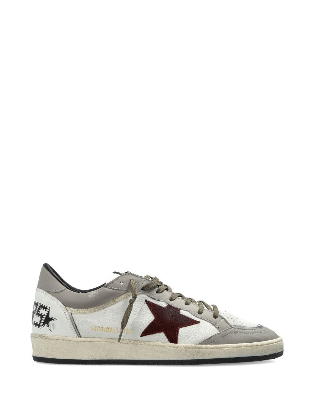 Golden Goose BALL STAR LEATHER SNEAKERS Size US 7 / EU 40 - 3 Thumbnail