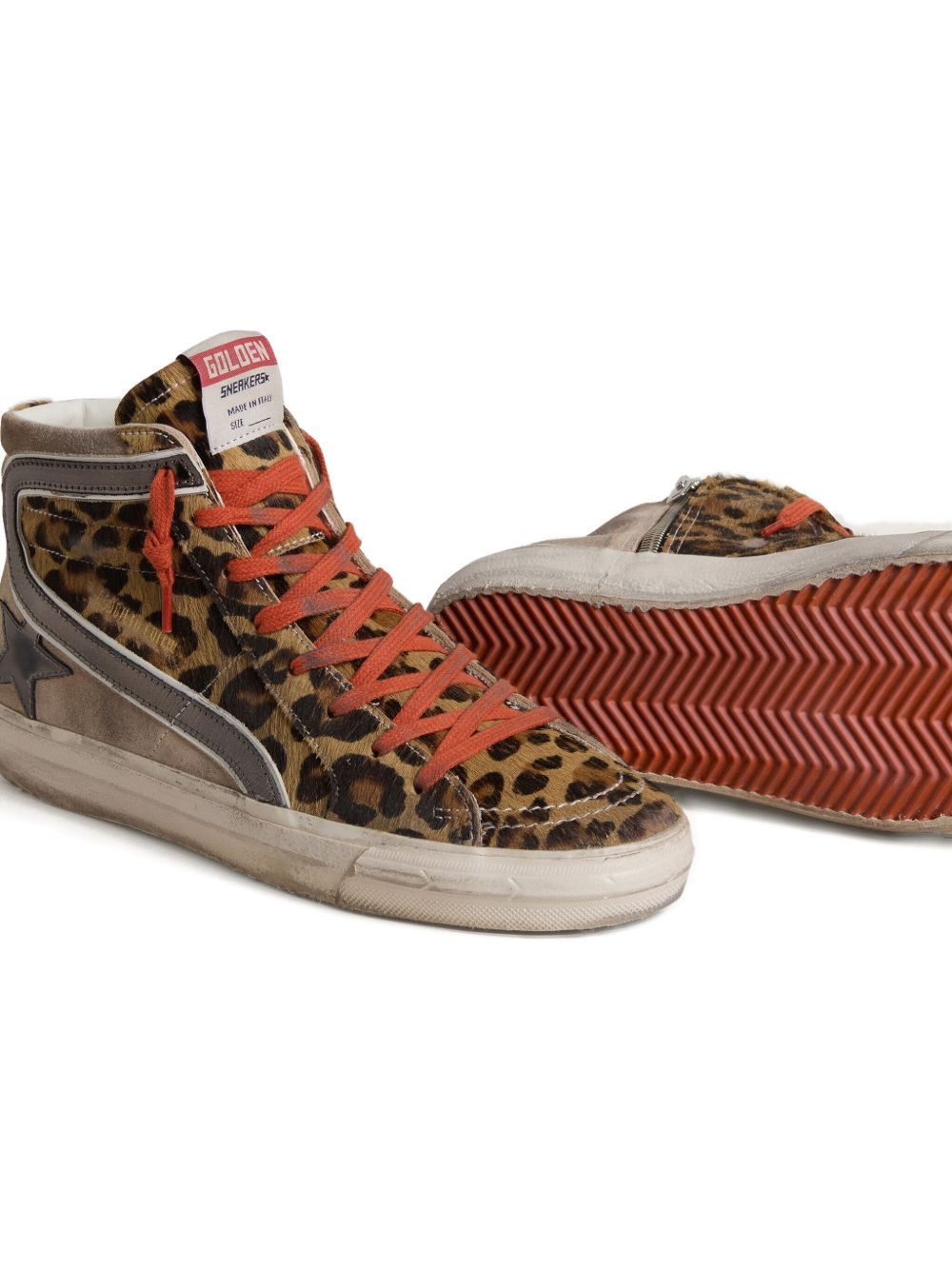 Golden Goose SLIDE LEATHER SNEAKERS Size US 8 / IT 38 - 4 Thumbnail