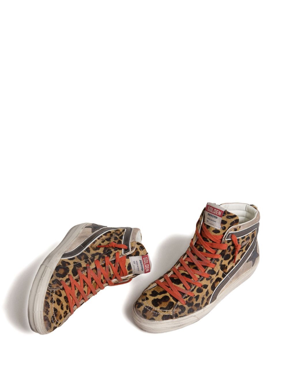 Golden Goose SLIDE LEATHER SNEAKERS Size US 8 / IT 38 - 3 Thumbnail