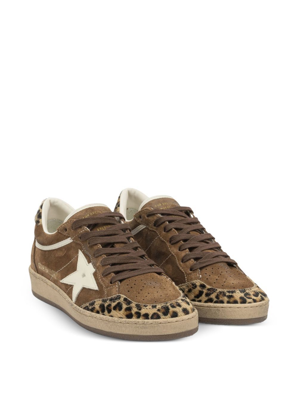 Golden Goose BALL STAR LEATHER SNEAKERS Size US 11 / IT 41 - 2 Thumbnail