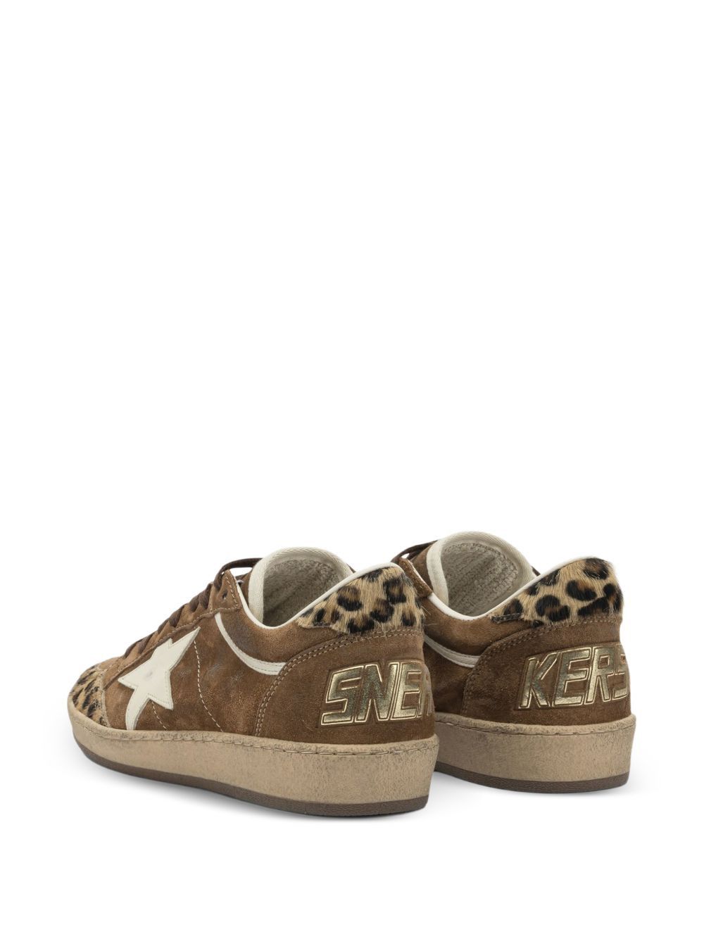 Golden Goose BALL STAR LEATHER SNEAKERS Size US 11 / IT 41 - 3 Thumbnail