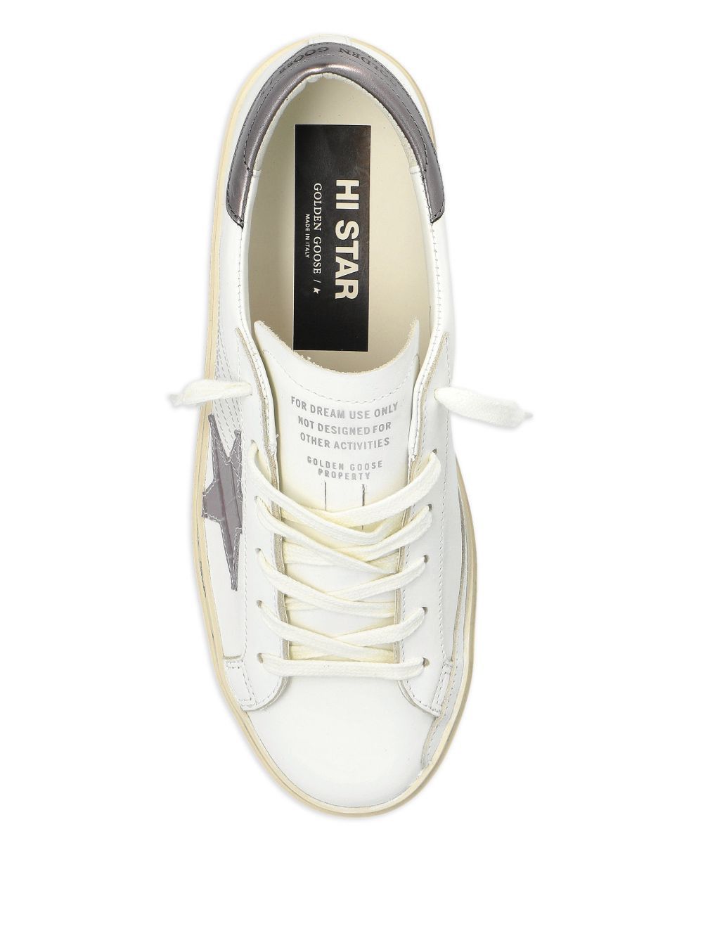 Golden Goose HI STAR LEATHER SNEAKERS Size US 11 / IT 41 - 5 Thumbnail