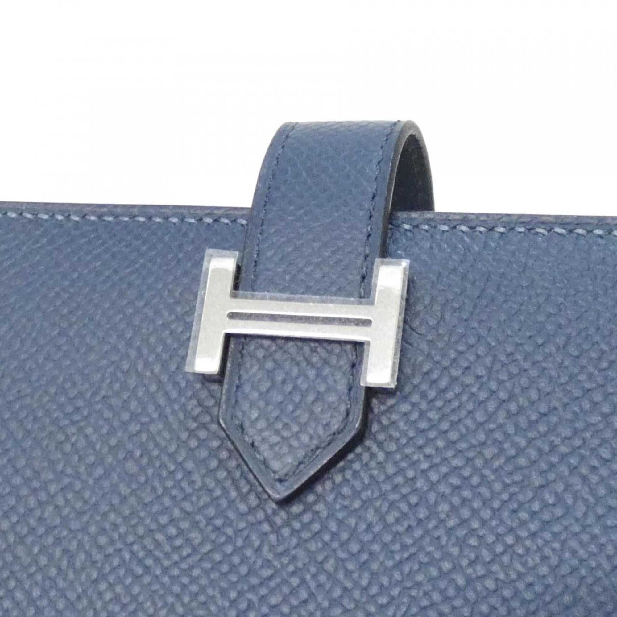 Hermes Hermes Bearn Soufflé Verso 073596CK Wallet Size ONE SIZE - 3 Thumbnail