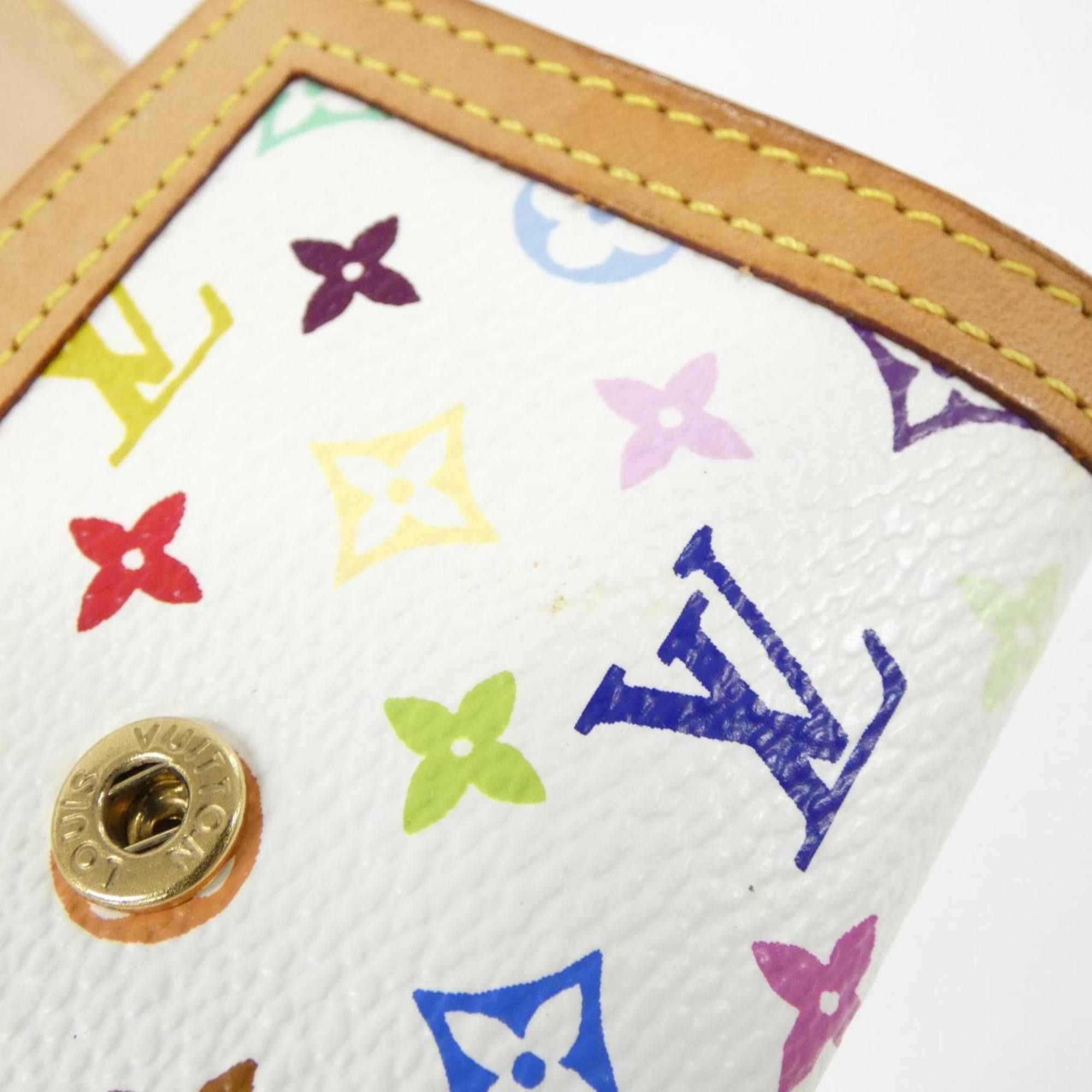 Louis Vuitton Louis Vuitton Multicolor Porte Monnaie Plat M92657 Wallet/Coin Case Size ONE SIZE - 6 Thumbnail