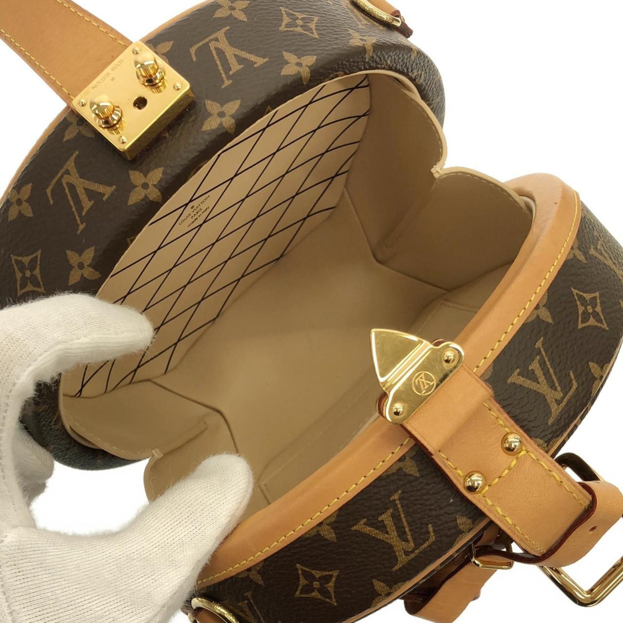 Louis Vuitton Louis Vuitton Monogram Petite Boite Chapeau M43514 Handbag Size ONE SIZE - 6 Thumbnail