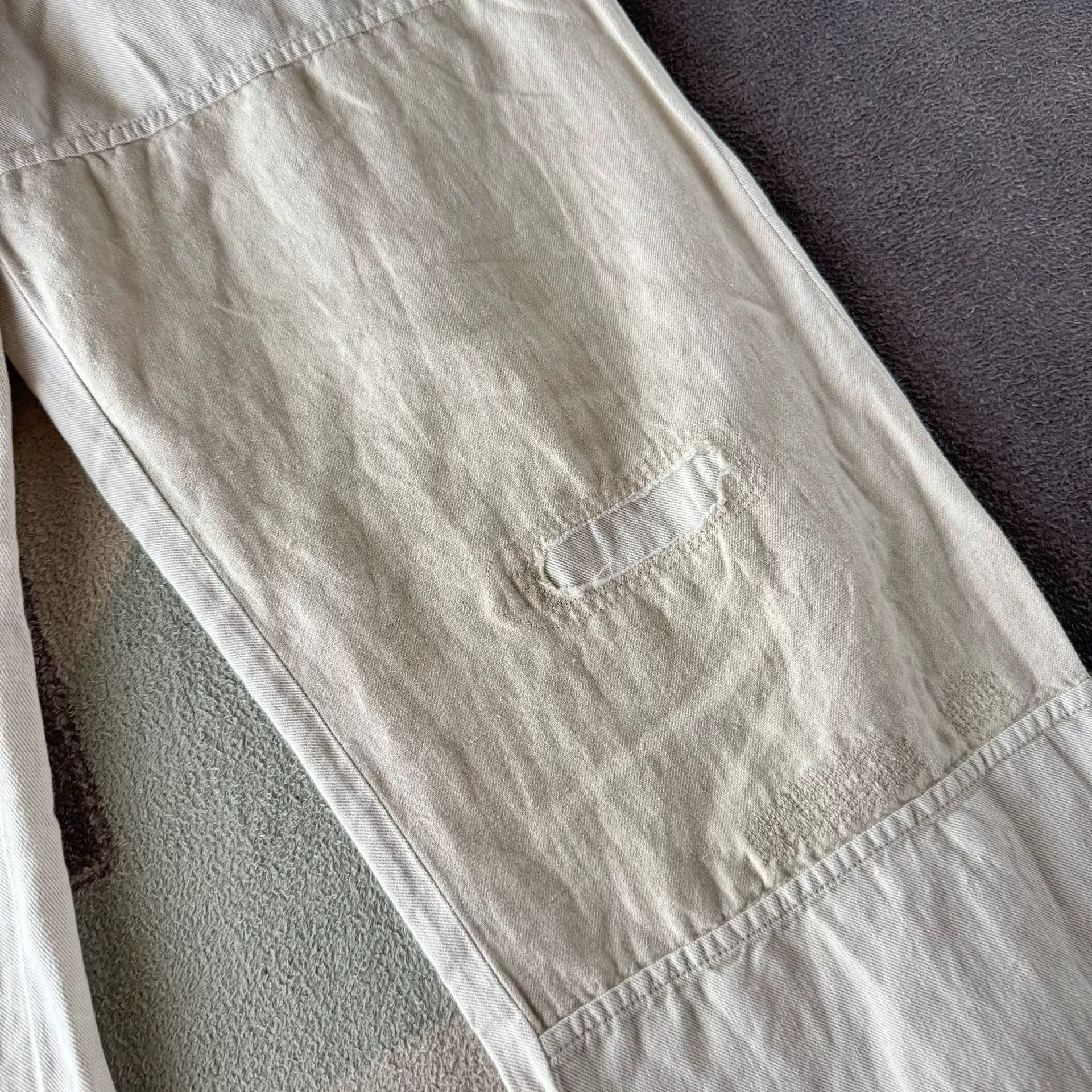 RRL Ralph Lauren RRL Cotton-Linen Patch Pants Size US 28 / EU 44 - 9 Thumbnail