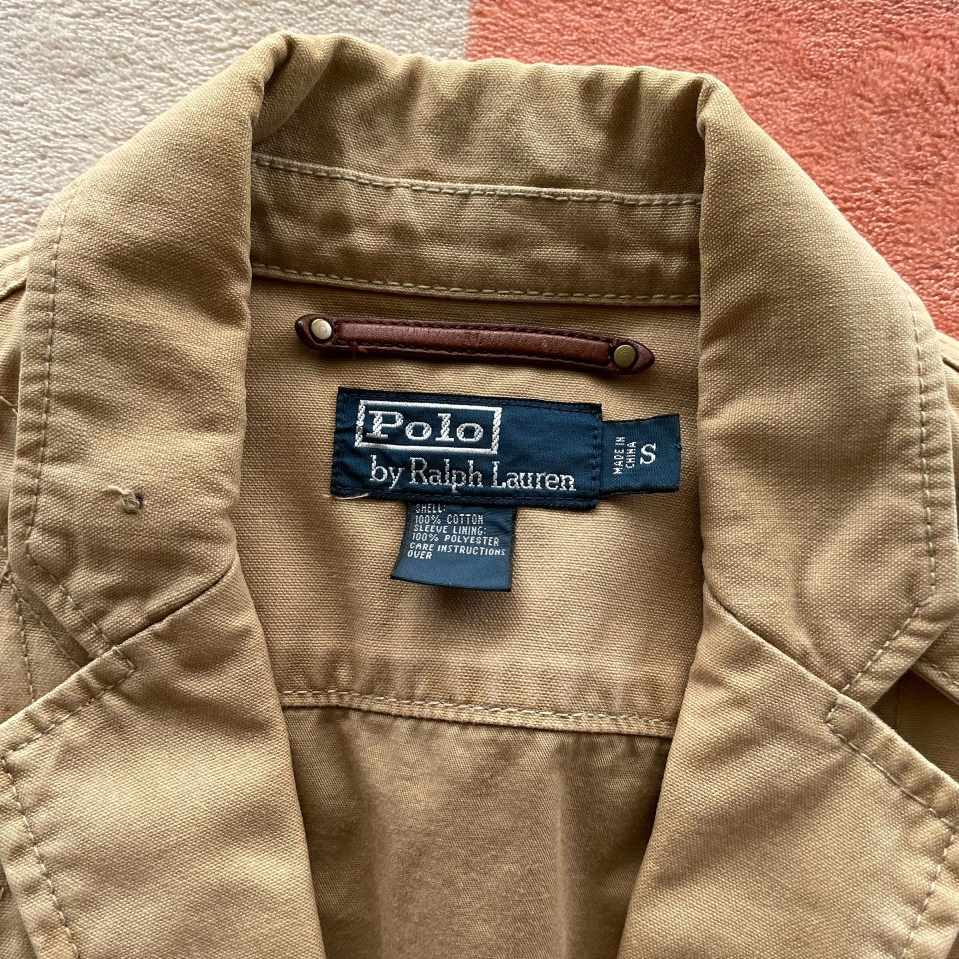 Ralph Lauren Ralph Lauren Canvas Safari Jacket Size US S / EU 44-46 / 1 - 3 Thumbnail