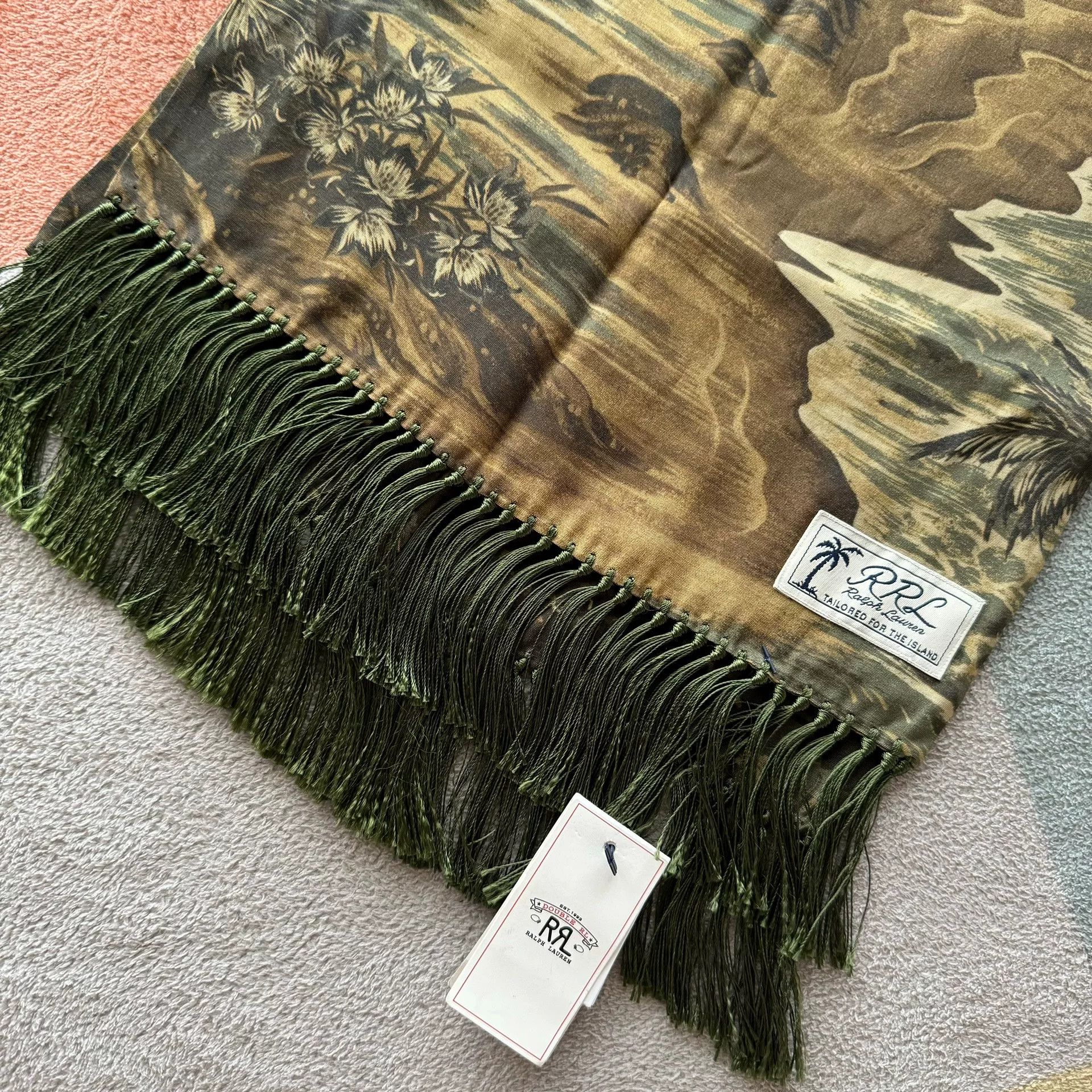 RRL Ralph Lauren RRL Ralph Lauren Double RL Scarf Size ONE SIZE - 2 Thumbnail