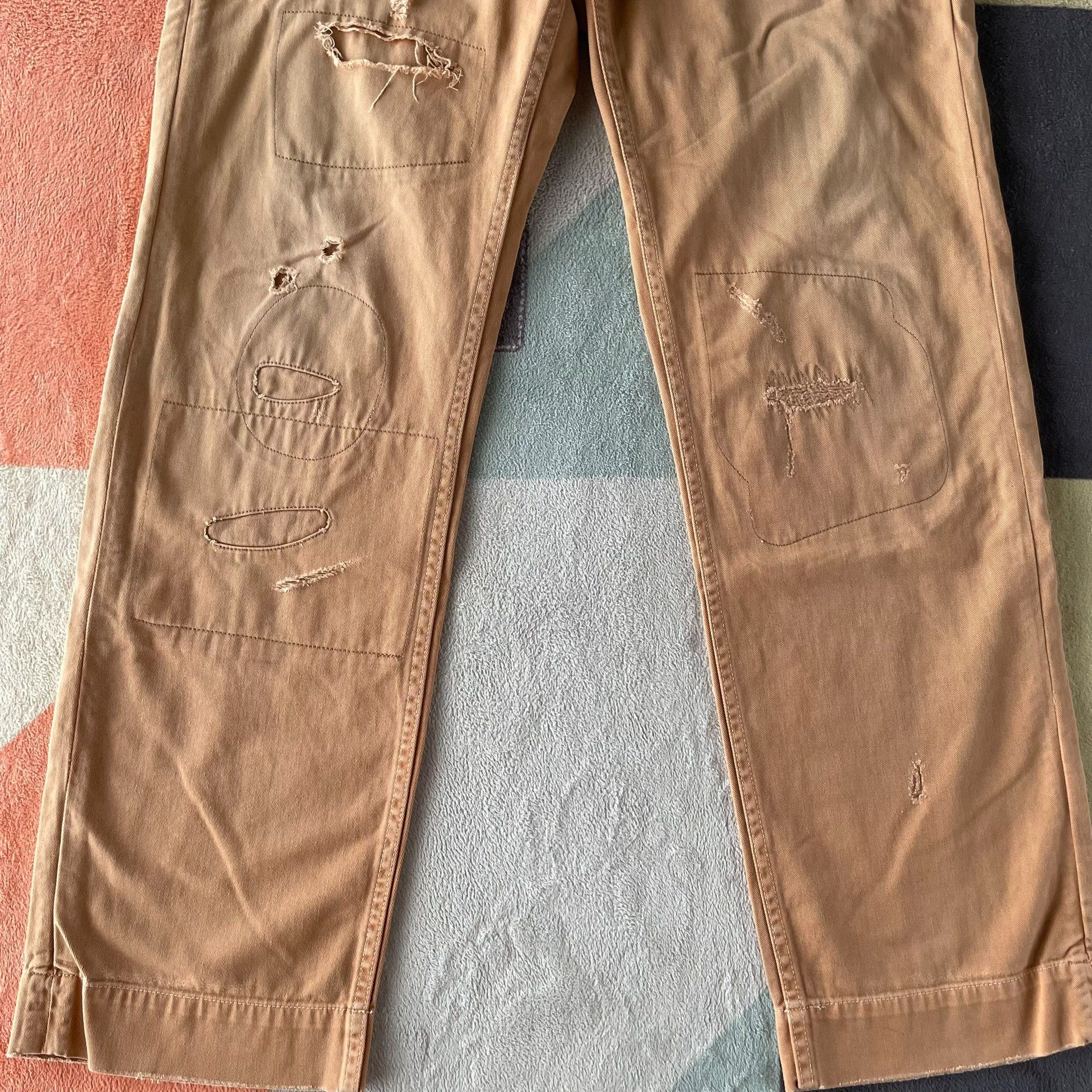 RRL Ralph Lauren RRL Vintage Patch Casual Pants Size US 28 / EU 44 - 3 Thumbnail