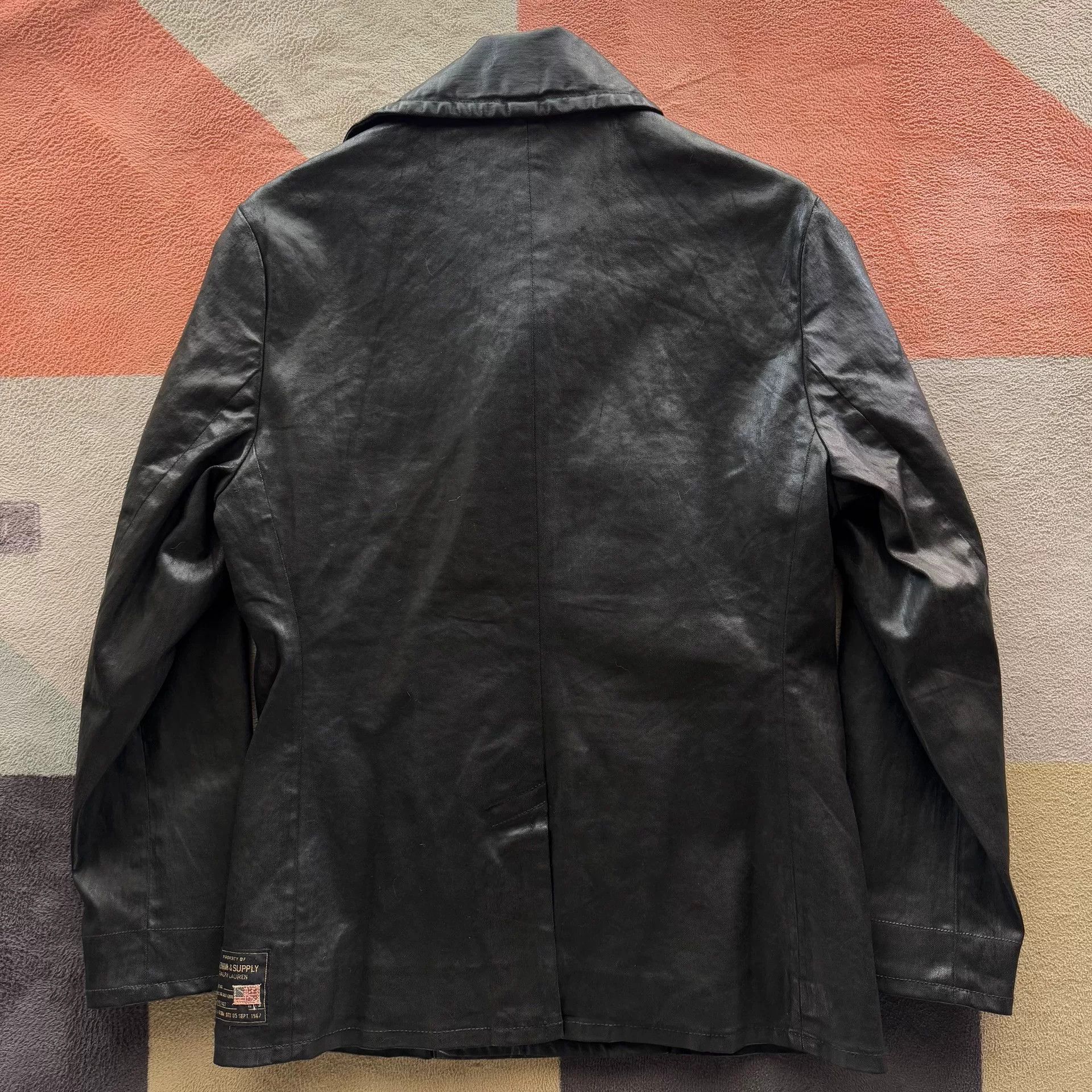 Denim & Supply Ralph Lauren Polo Ralph Lauren Denim Supply Navy Coated Coat Size US S / EU 44-46 / 1 - 3 Thumbnail
