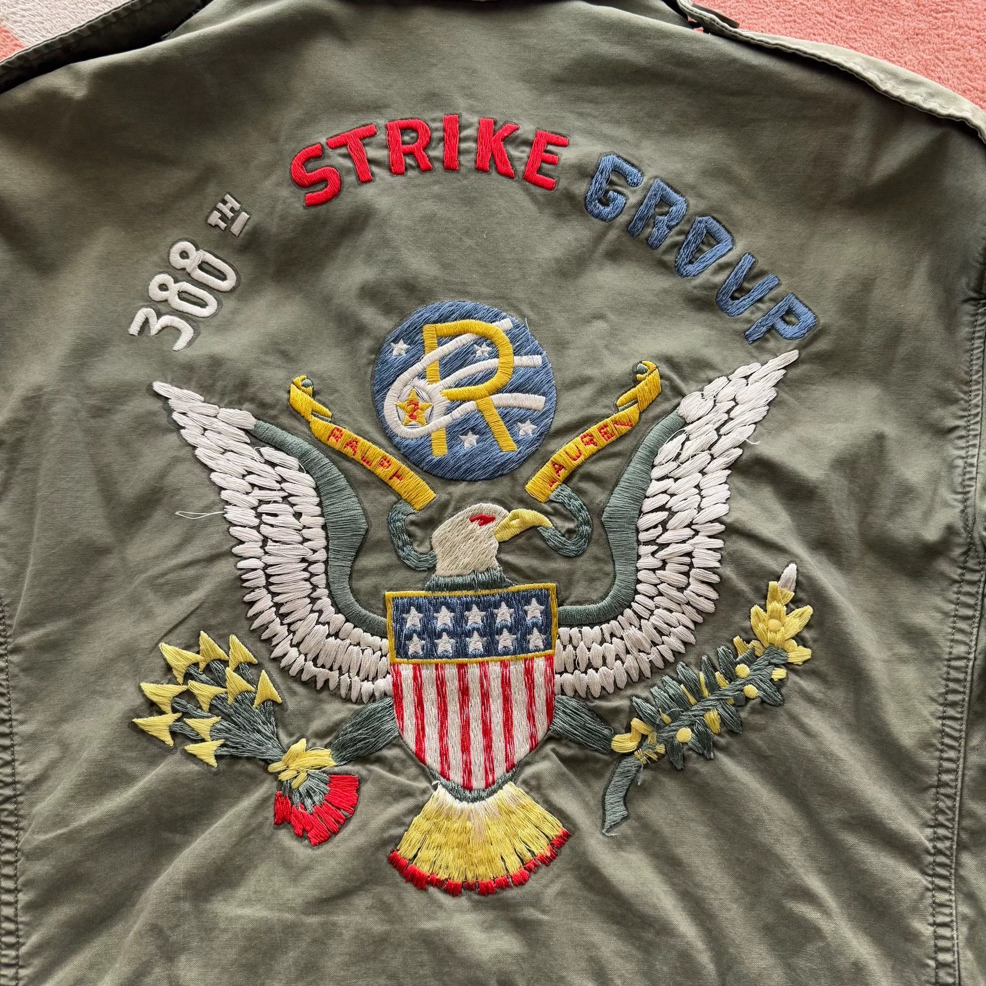 Ralph Lauren Polo Embroidered M43 Military Jacket