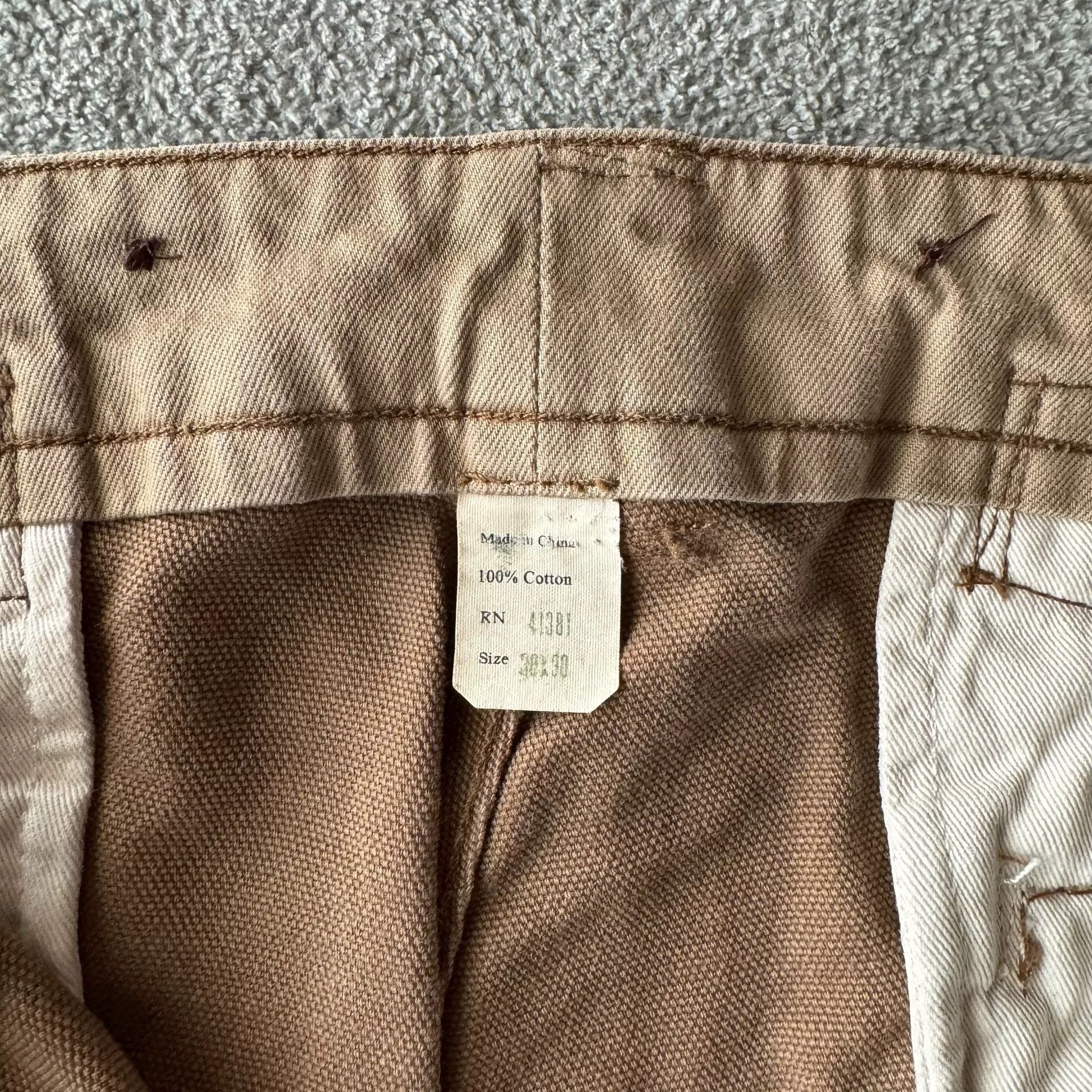 RRL Ralph Lauren RRL Heavy Canvas Cargo Pants Size US 30 / EU 46 - 5 Thumbnail