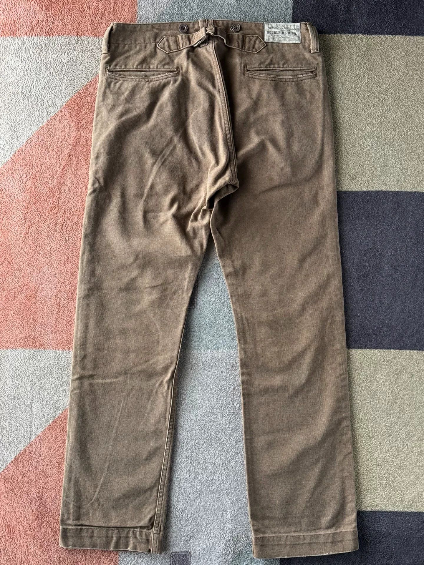 RRL Ralph Lauren RRL Heavy Canvas Cargo Pants Size US 30 / EU 46 - 2 Thumbnail