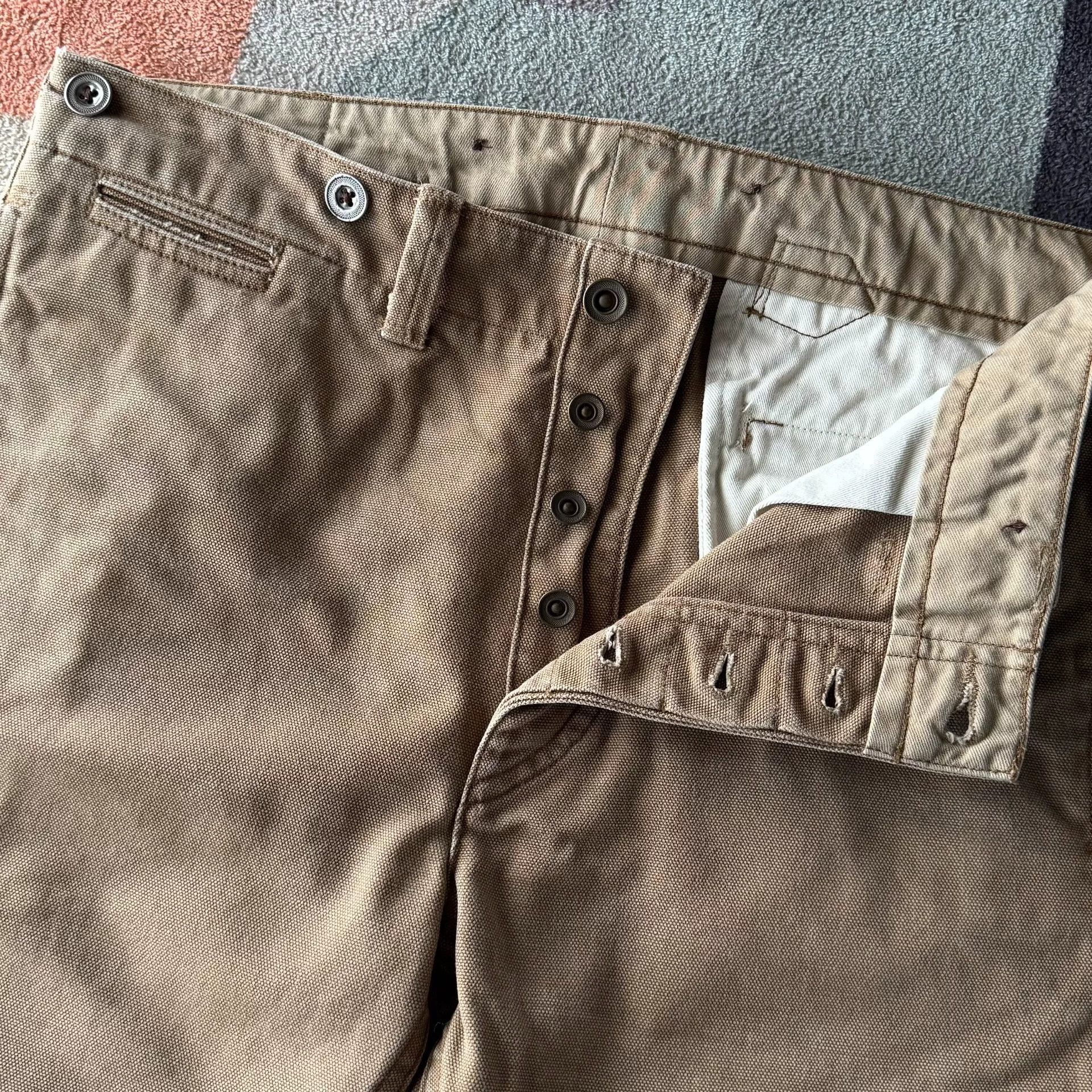 RRL Ralph Lauren RRL Heavy Canvas Cargo Pants Size US 30 / EU 46 - 4 Thumbnail
