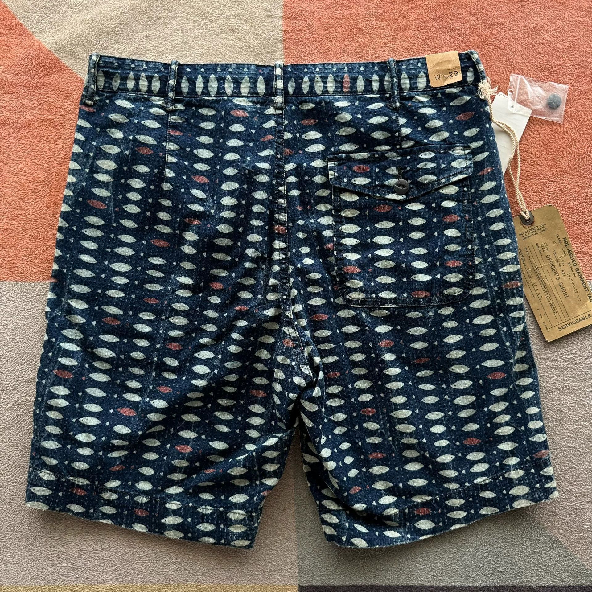RRL Ralph Lauren Ralph Lauren Double RL Fish Shorts Size US 29 - 6 Thumbnail