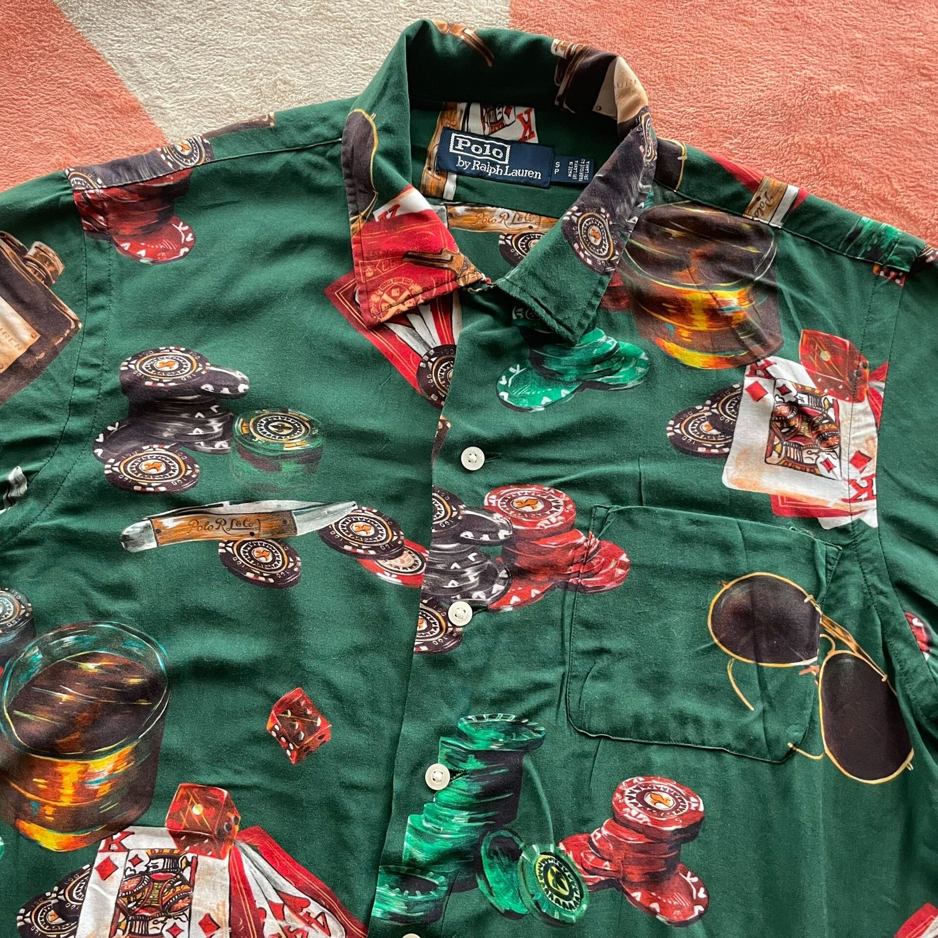RRL Ralph Lauren Ralph Lauren Hawaiian Shirt Size US S / EU 44-46 / 1 - 5 Thumbnail