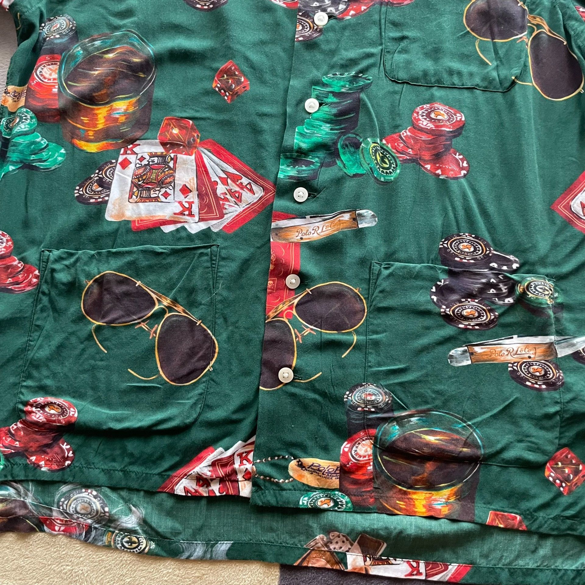 RRL Ralph Lauren Ralph Lauren Hawaiian Shirt Size US S / EU 44-46 / 1 - 7 Thumbnail