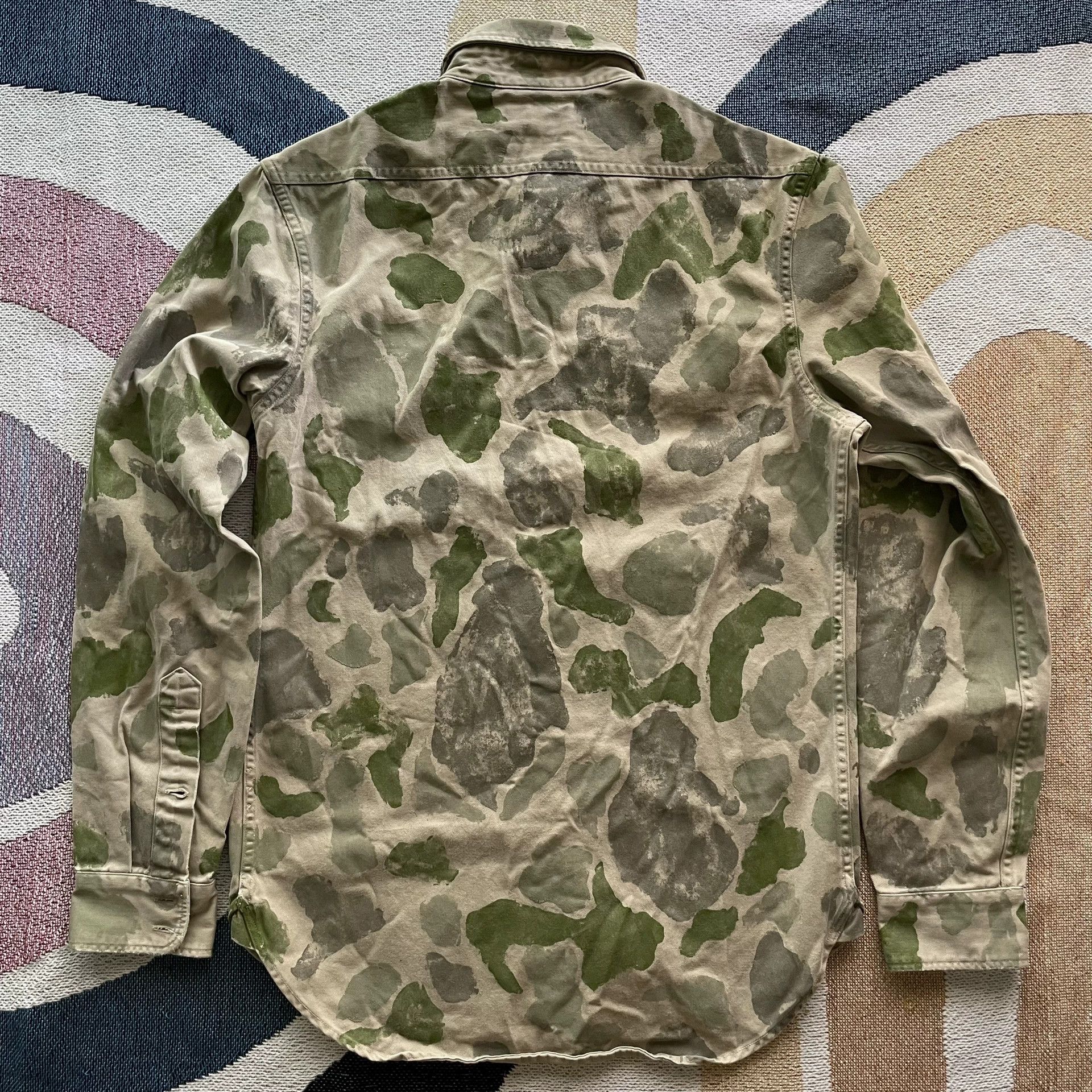 RRL Ralph Lauren RRL Limited Edition Camouflage Shirt Size US S / EU 44-46 / 1 - 7 Thumbnail