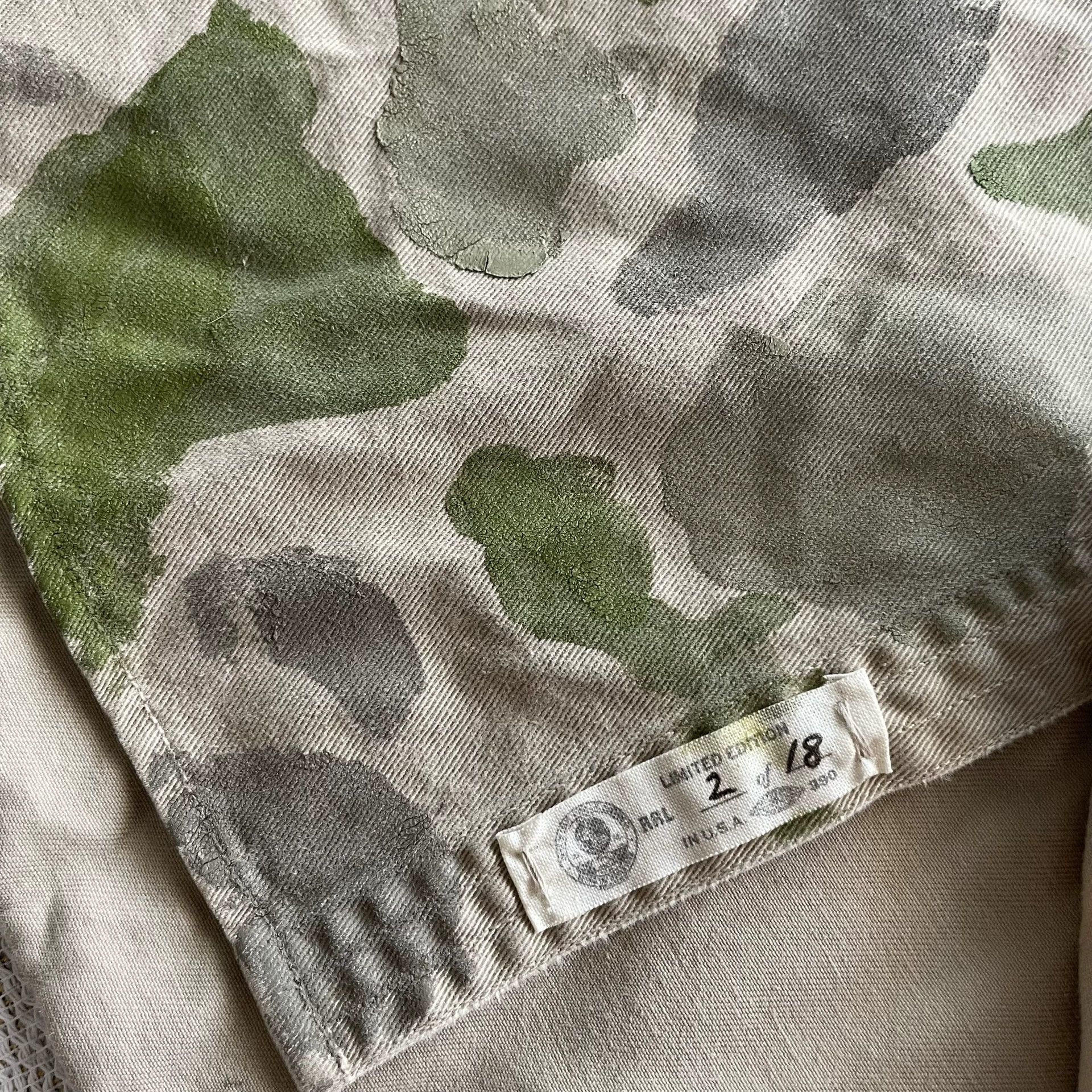 RRL Ralph Lauren RRL Limited Edition Camouflage Shirt Size US S / EU 44-46 / 1 - 4 Thumbnail