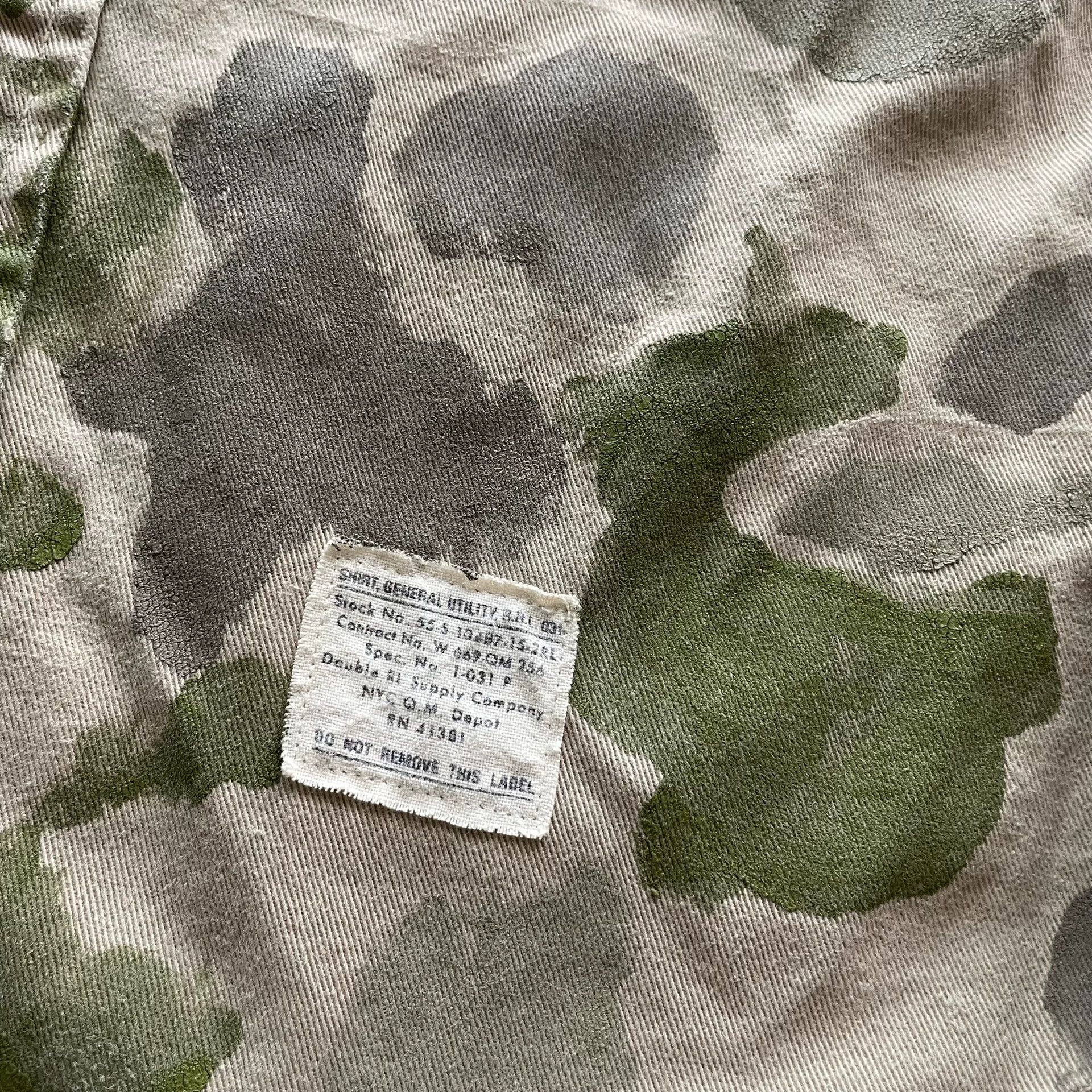 RRL Ralph Lauren RRL Limited Edition Camouflage Shirt Size US S / EU 44-46 / 1 - 5 Thumbnail