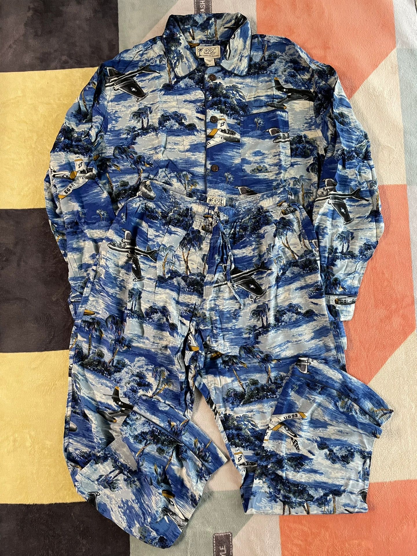 RRL Ralph Lauren RRL Ralph Lauren Double RL Pajama Size US M / EU 48-50 / 2 - 9 Thumbnail