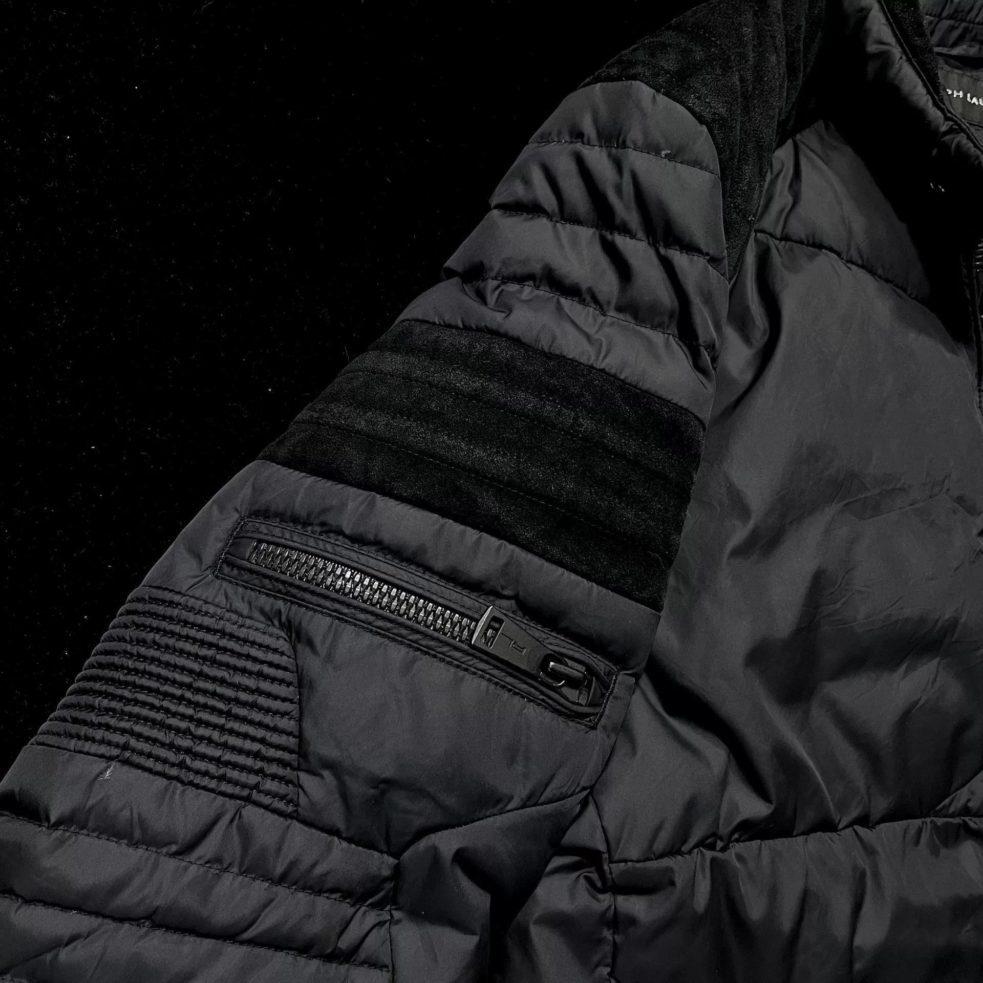 Ralph Lauren Black Label Ralph Lauren Polo Biker Style Down Jacket Size US M / EU 48-50 / 2 - 5 Thumbnail